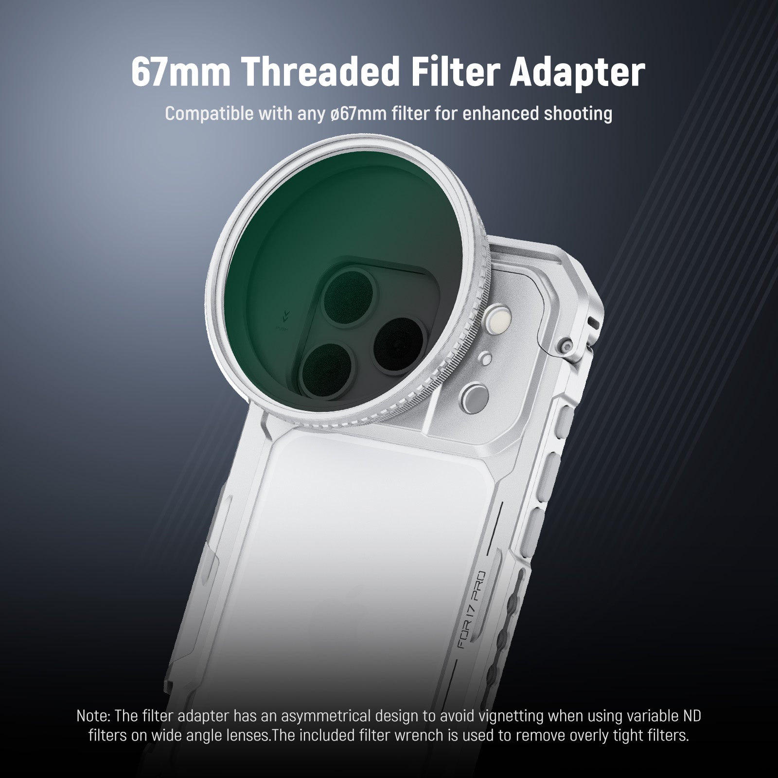 NEEWER PA143/PA144 Phone Cage Compatible with iPhone 17 Pro/Pro Max