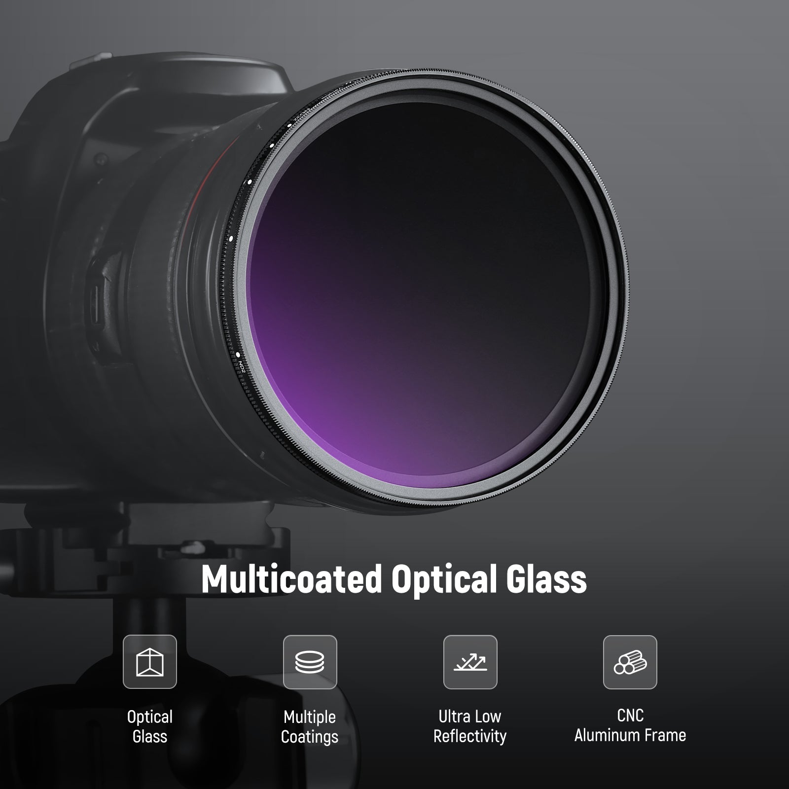 NEEWER ND2-32 (1-5 Stops) Variable ND Filter with Lens Cap