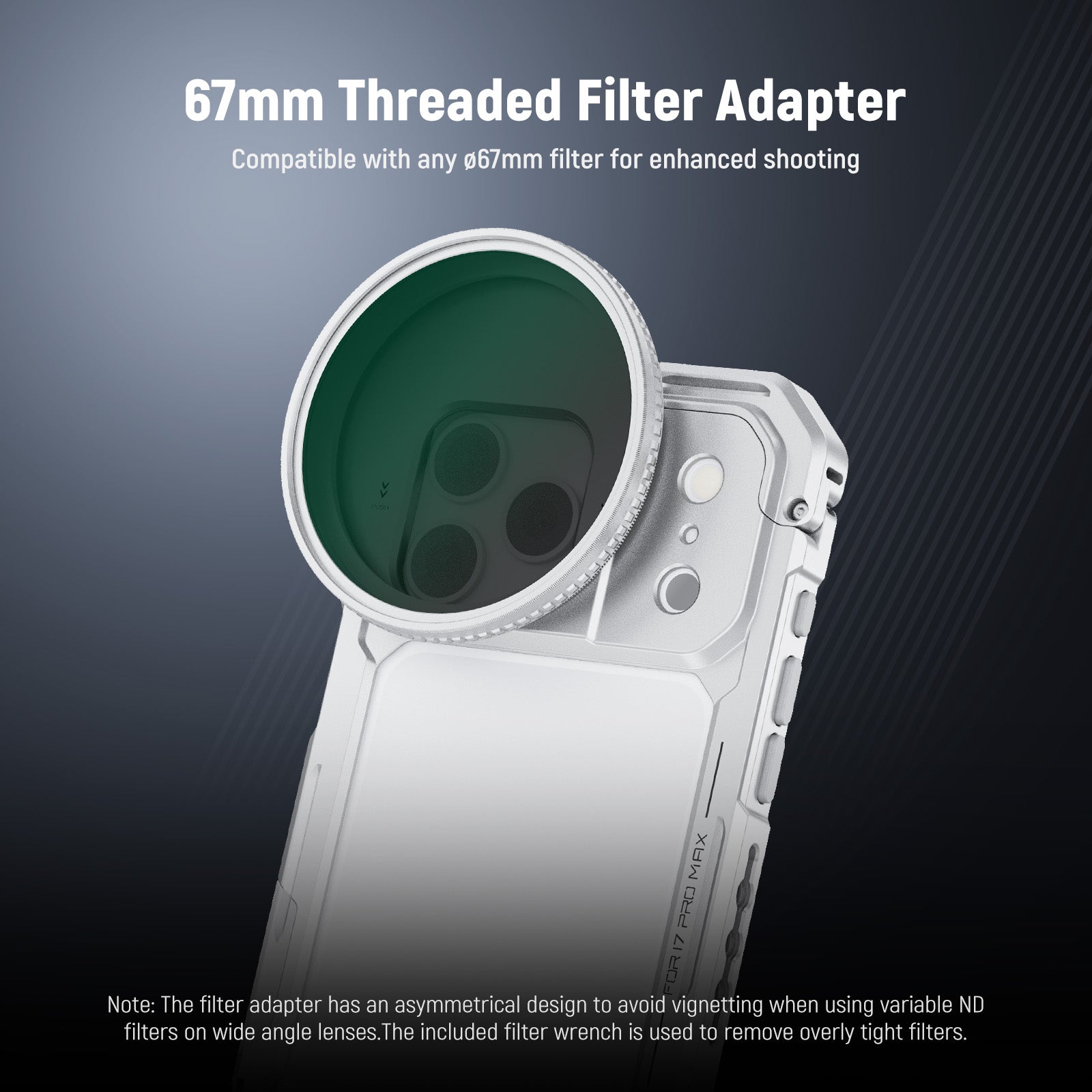 NEEWER PA143/PA144 Phone Cage Compatible with iPhone 17 Pro/Pro Max