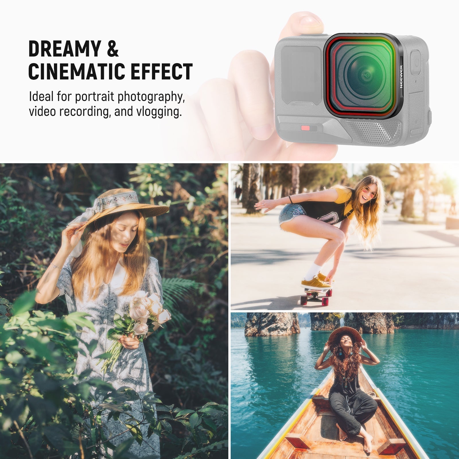 NEEWER FL-C19/FL-C20/FL-C21 Filter Set For Insta360 Ace Pro/Ace Pro 2