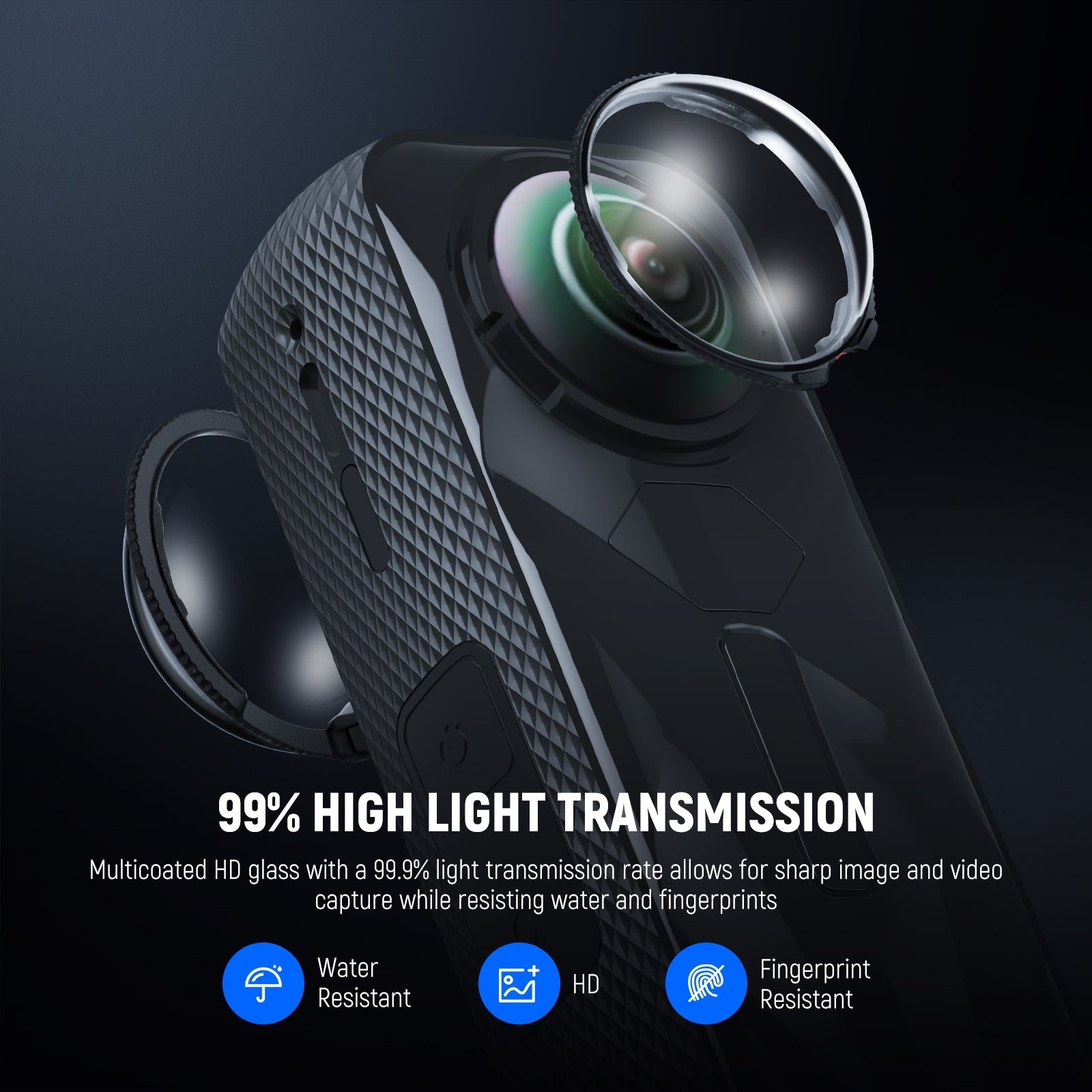 NEEWER LPC01/LPC02 Lens Protectors For Insta360 X4/X5