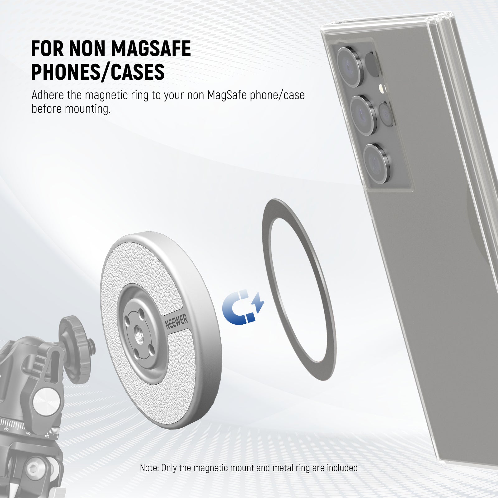 NEEWER PA080 Magnetic Phone Tripod Mount