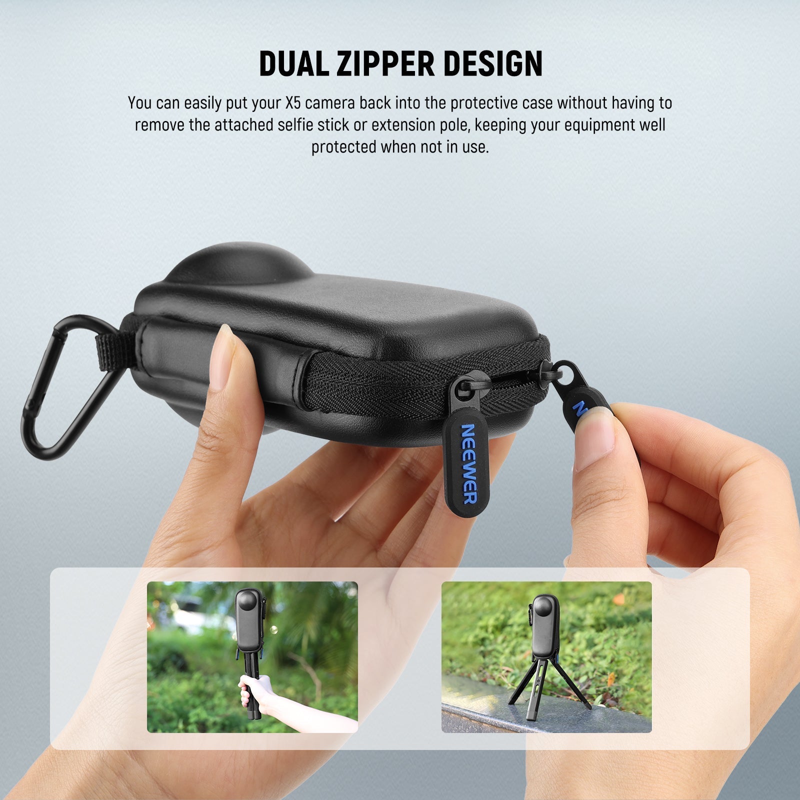 NEEWER BASICS PB032 Carrying Case For Insta 360 X5