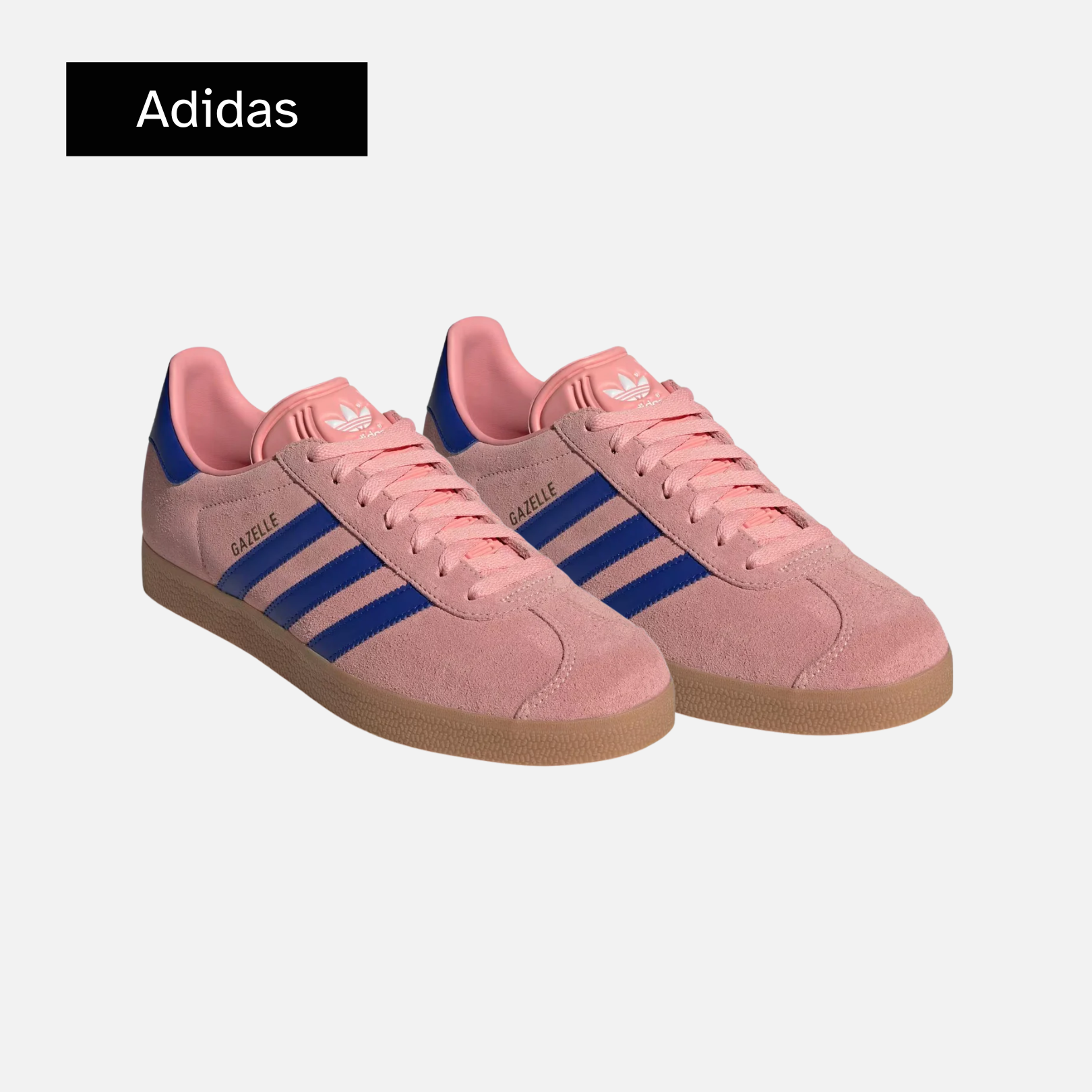adidas Gazelle J 'Semi Pink Spark Lucid Blue'