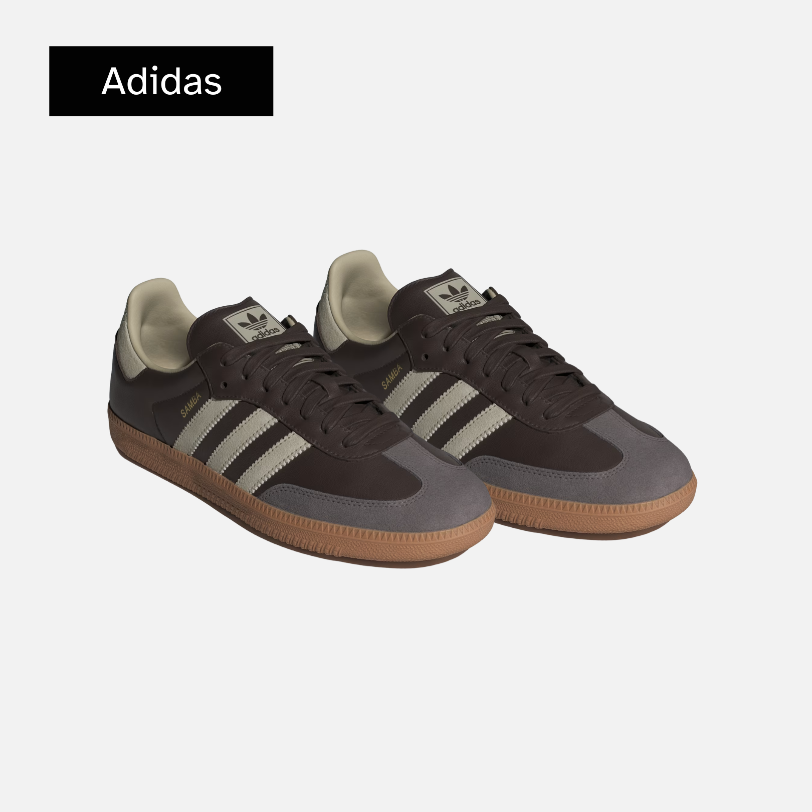 Adidas Samba OG 'Brown Putty Grey'