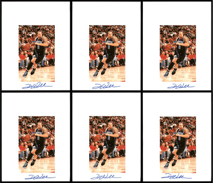 Deron Williams Autographed 8.5x11 Photo 12 Count Lot Utah Jazz SKU #194023