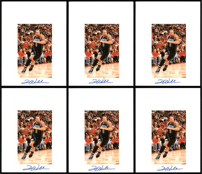 Deron Williams Autographed 8.5x11 Photo 12 Count Lot Utah Jazz SKU #194023