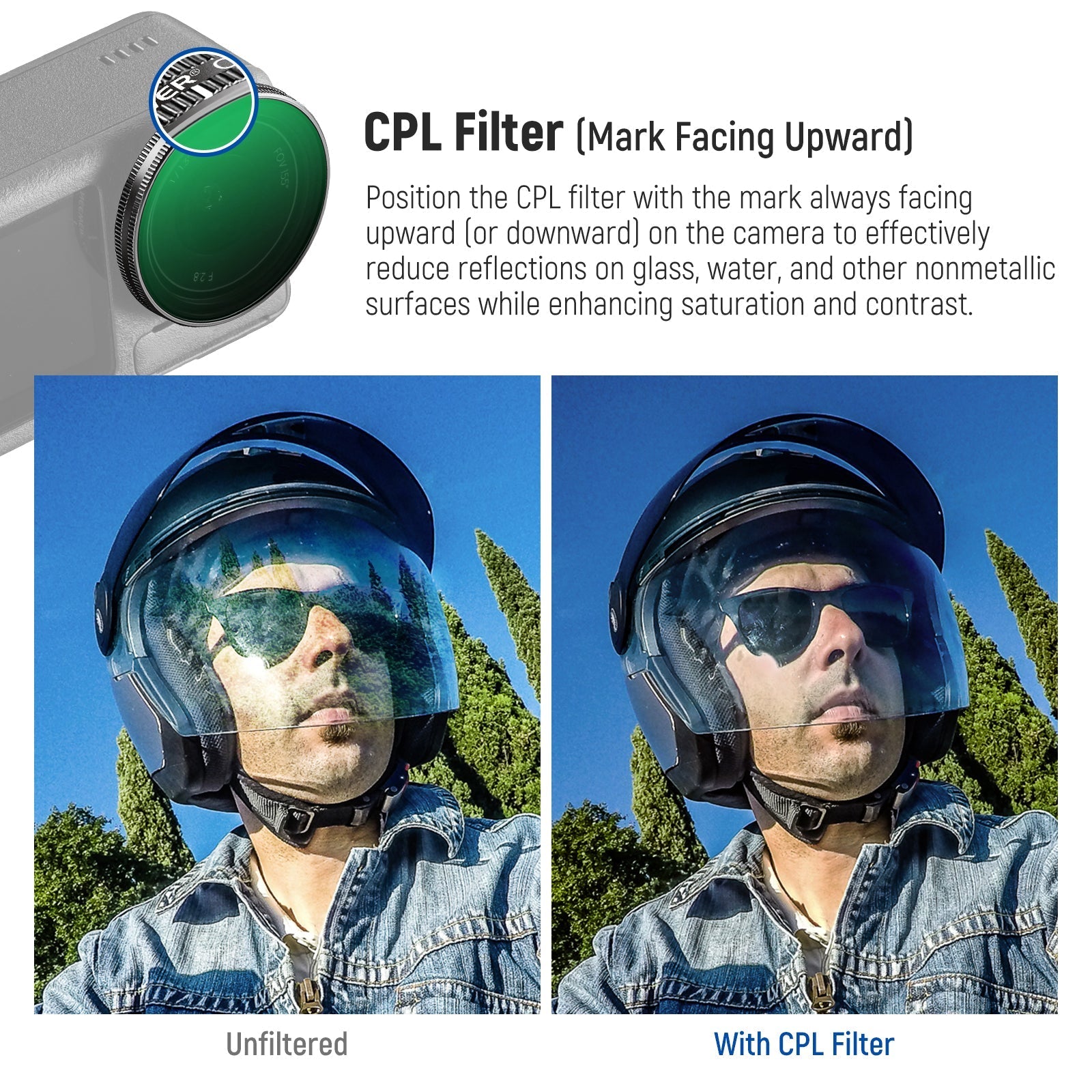NEEWER FL-A98 6-Pack ND Filter Set for DJI Osmo Action 5 Pro/4/3