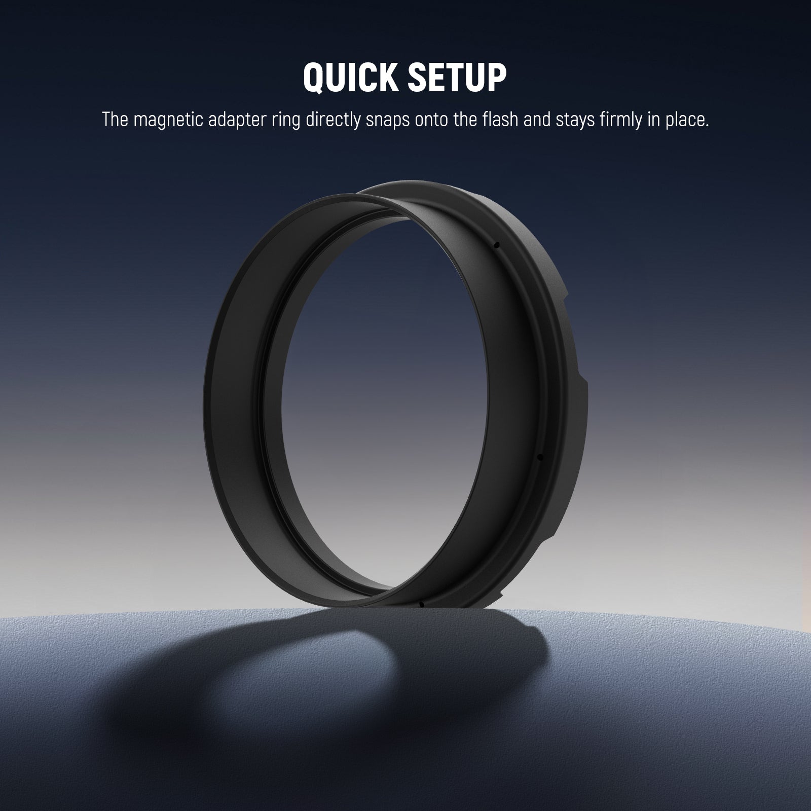 NEEWER CRS10 Silicone Diffuser with Magnetic Adapter Ring for Q4/Q6/Q4PRO