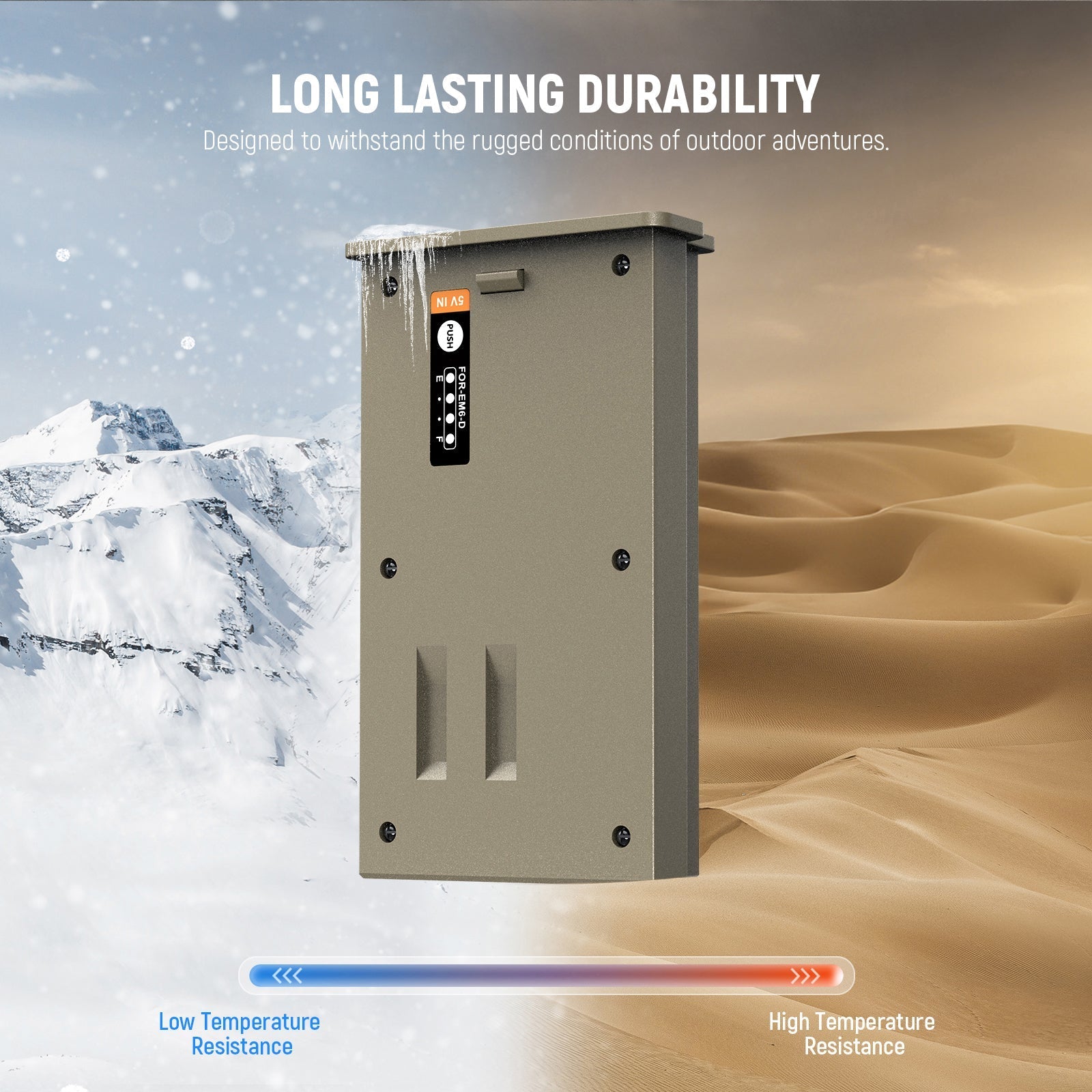 NEEWER EM6-D Hunting Camera Battery Pack for Reveal X Gen 3.0/X Pro/X Gen 2.0/SK/XB