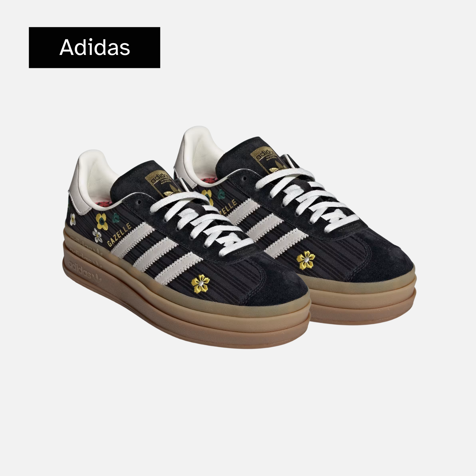 Liberty London x adidas Wmns Gazelle Bold 'Black Floral'