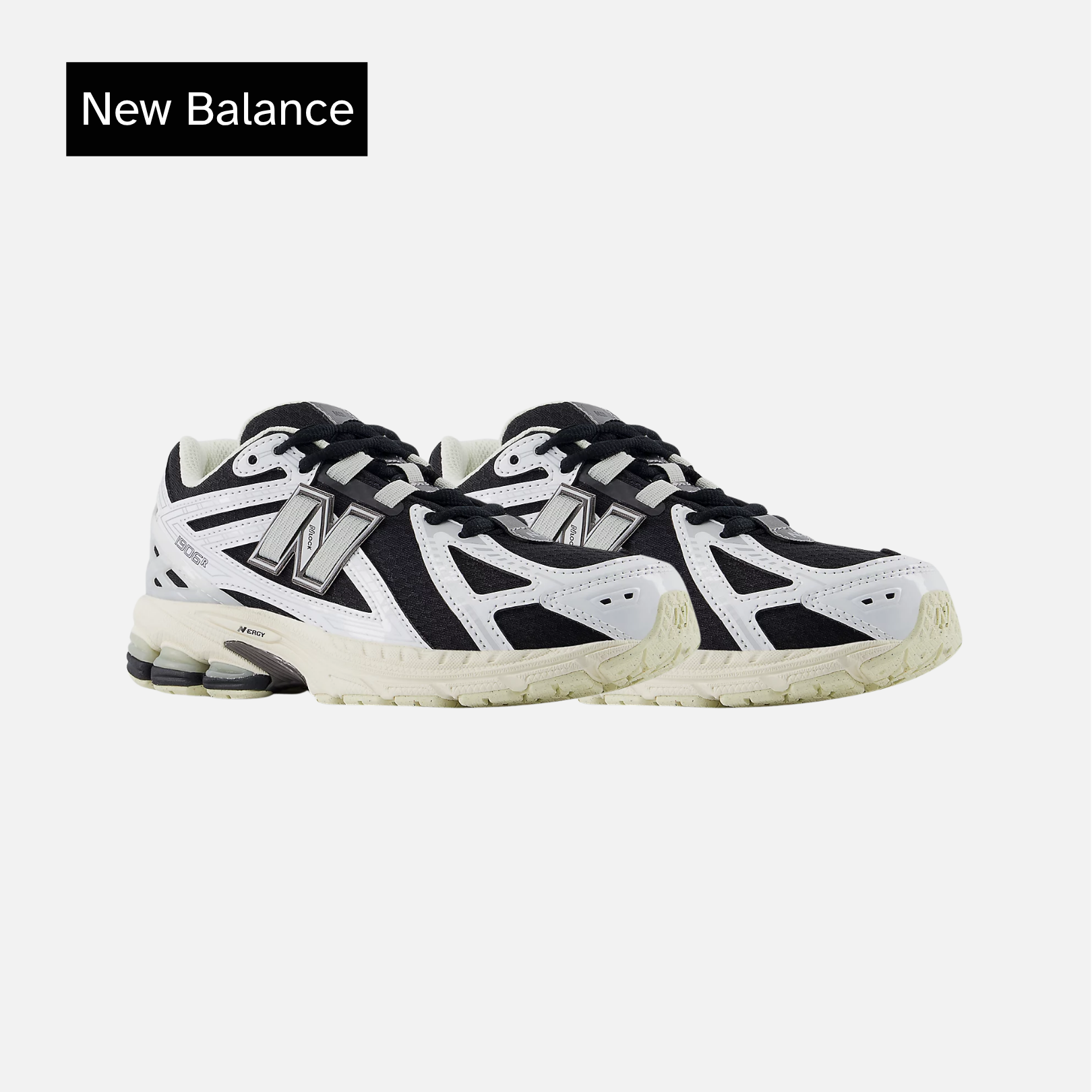 New Balance 1906 Big Kid 'White Black Silver'