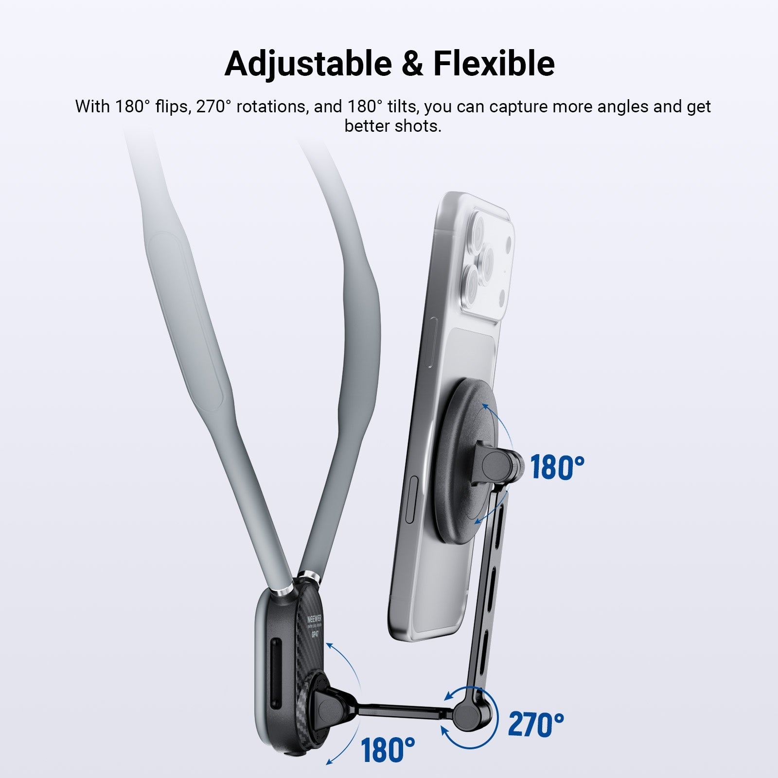 NEEWER GP47 Magnetic Neck Phone Holder