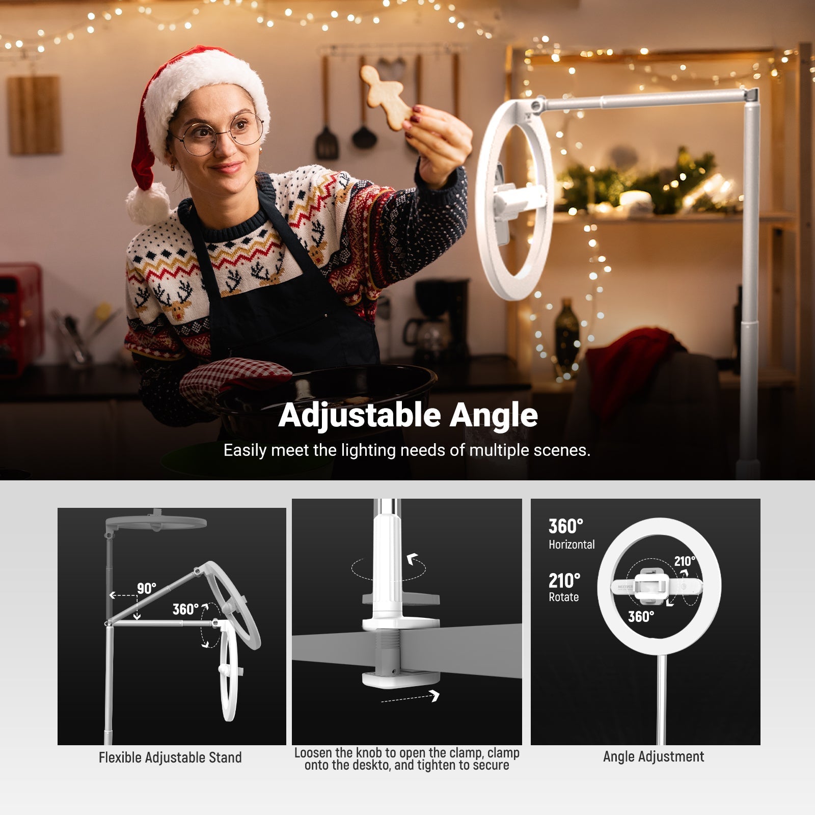 NEEWER ENTRY LEVEL VERSION 10" LED Ring Light Kit
