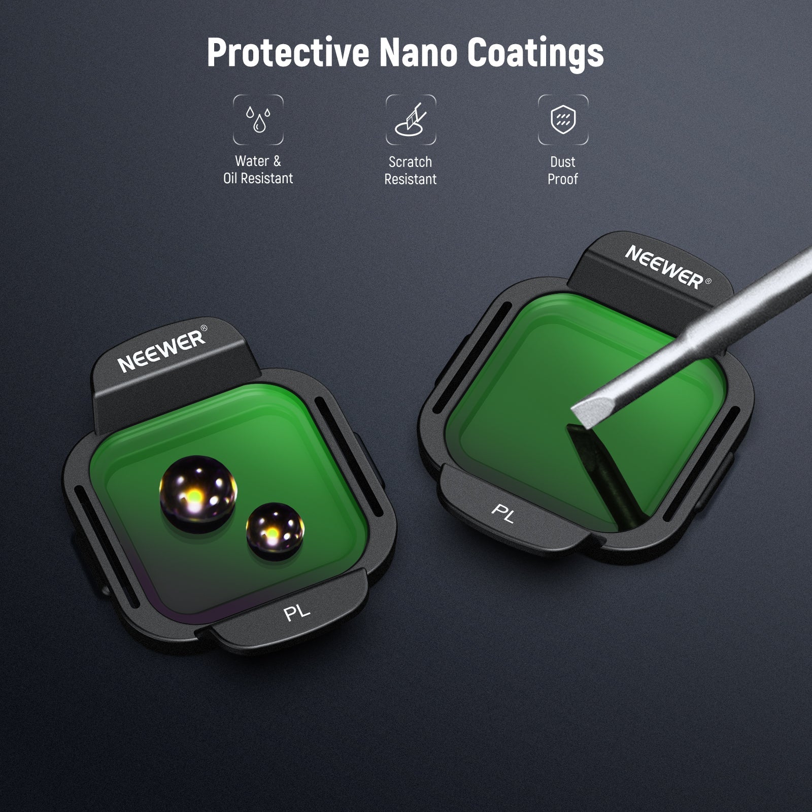 NEEWER FLN38 CPL Filter for DJI Flip / Lito X1 Drone