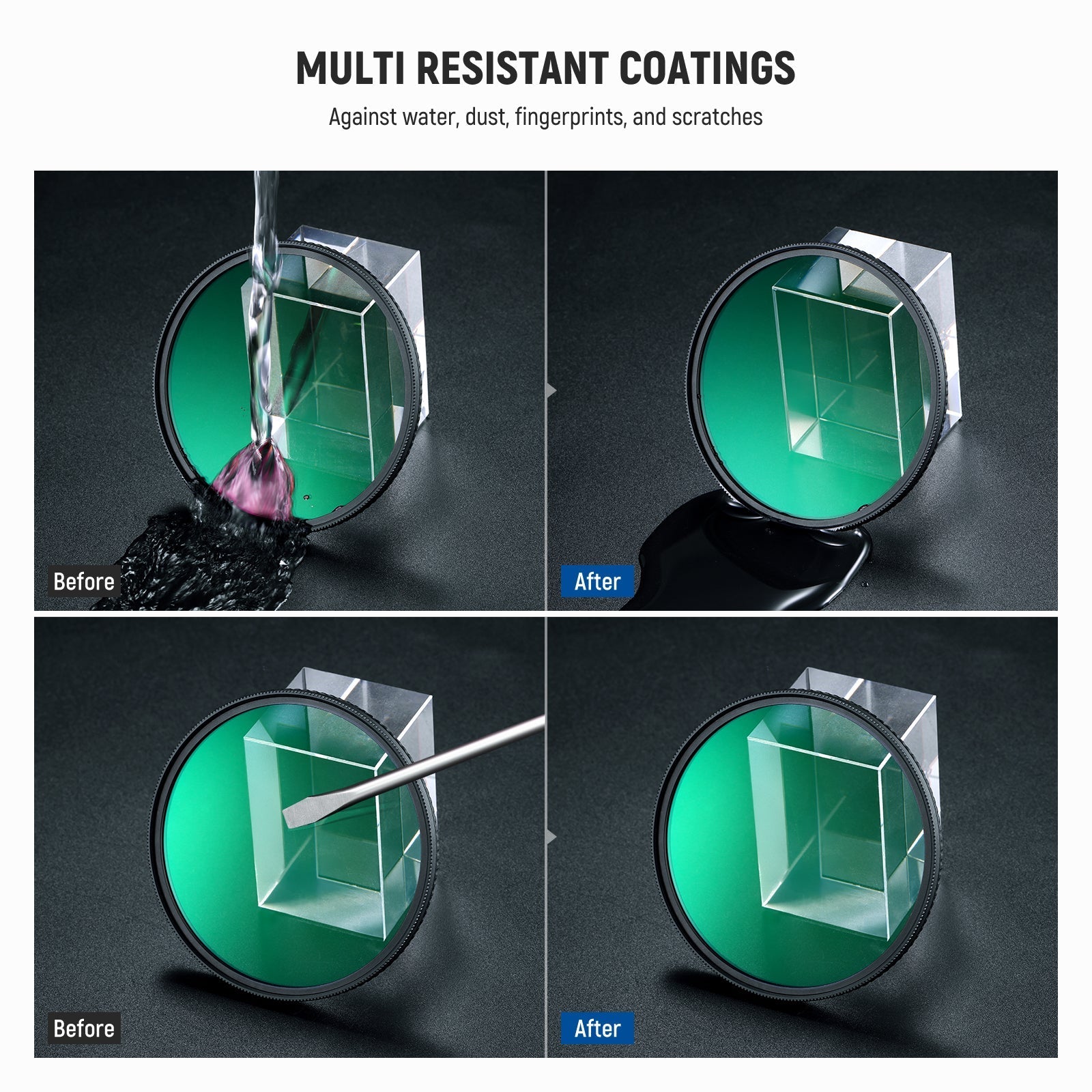 NEEWER 2 in 1 CPL + Black Diffusion 1/4 Filter