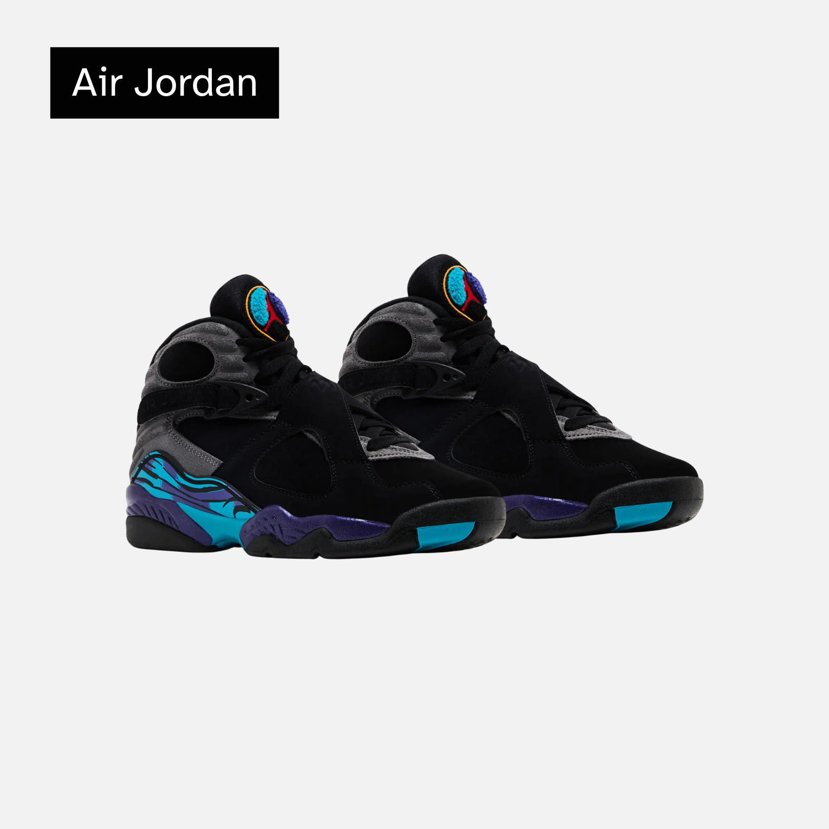 Air Jordan 8 Retro GS 'Aqua' 2025