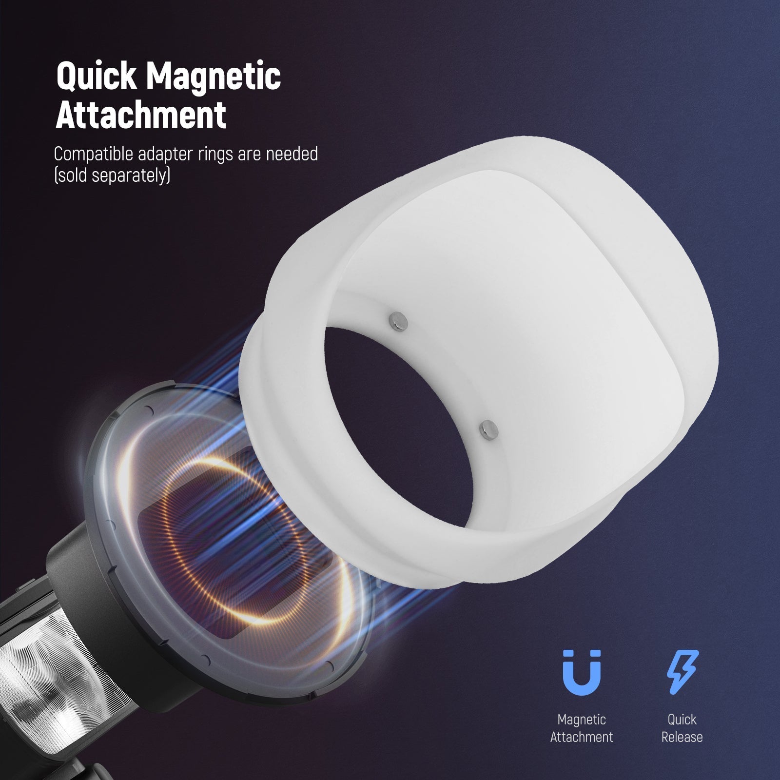 NEEWER CRS16 Magnetic Catch Light Reflector