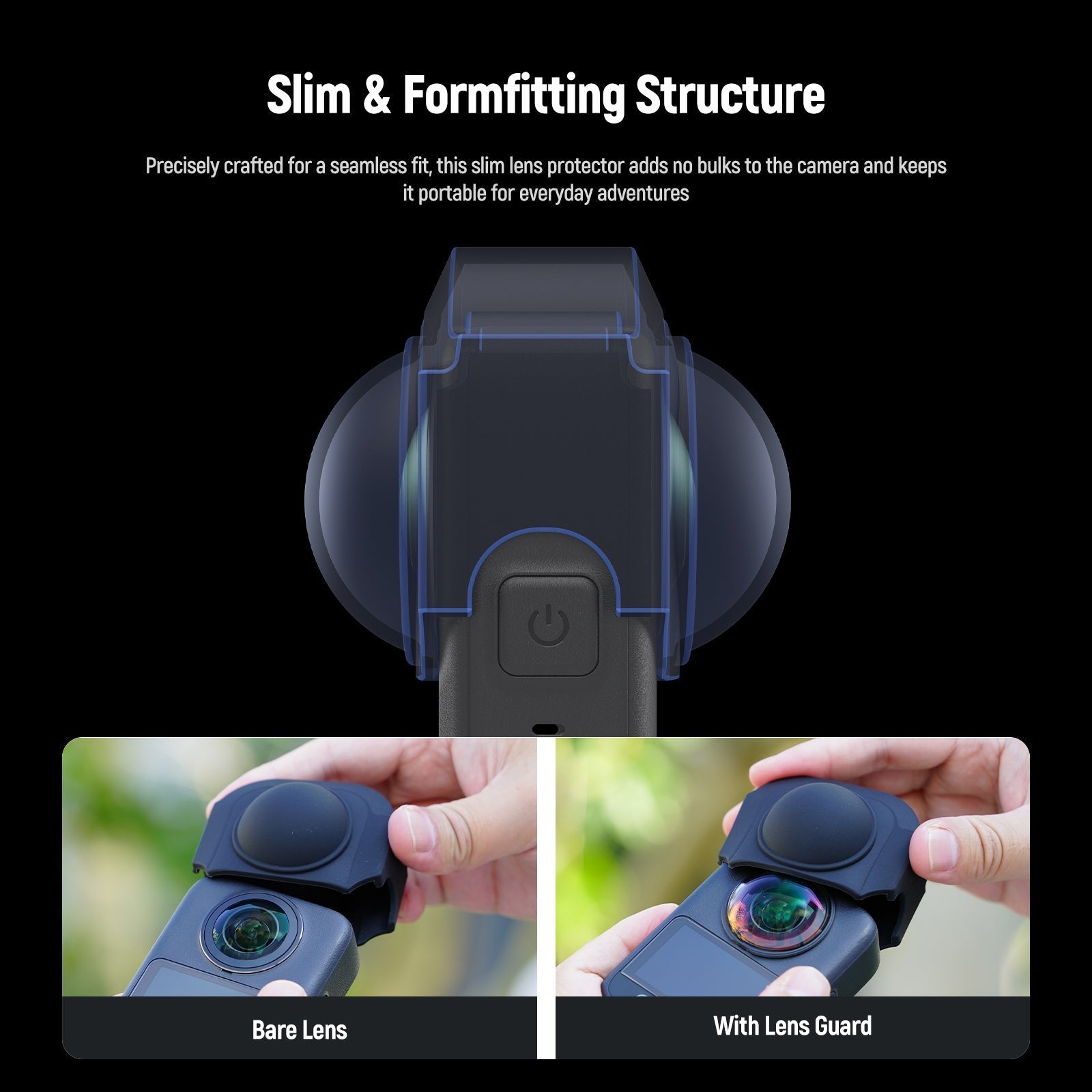 NEEWER Silicone Protector Kit For DJI Osmo 360