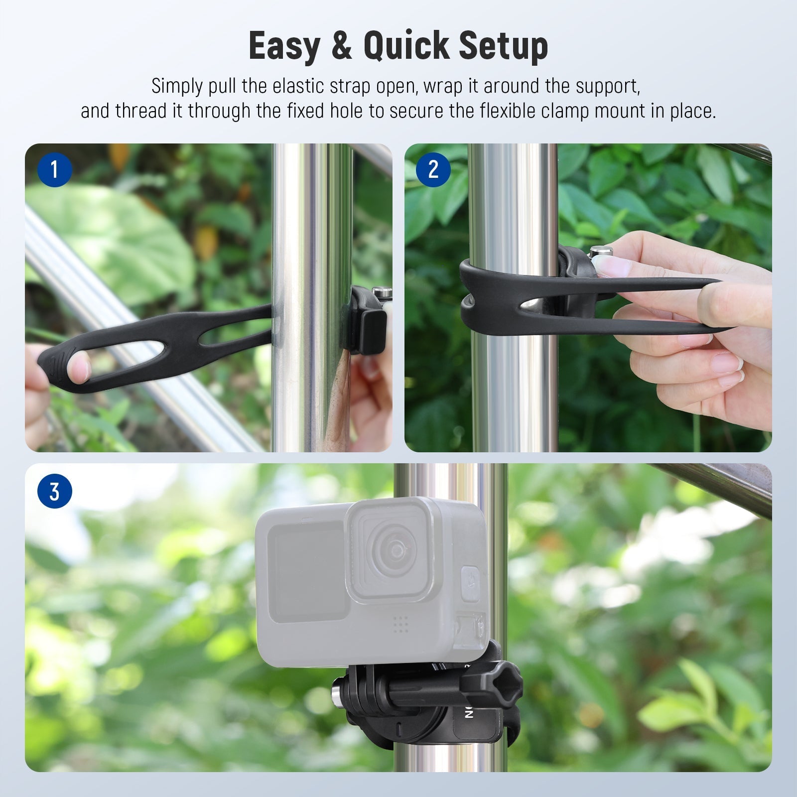 NEEWER GP-77 Camera Flexible Mount Wrap Band