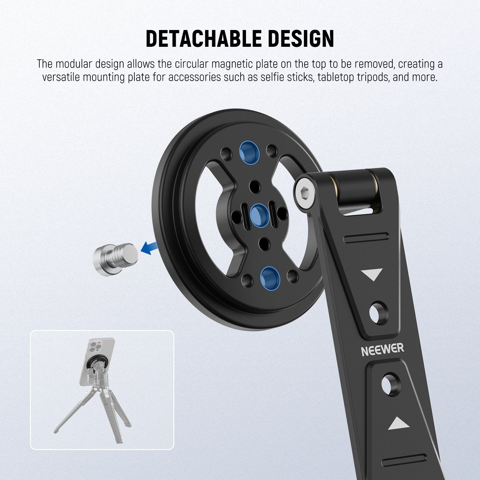 NEEWER DS031 Magnetic Phone Tripod Mount
