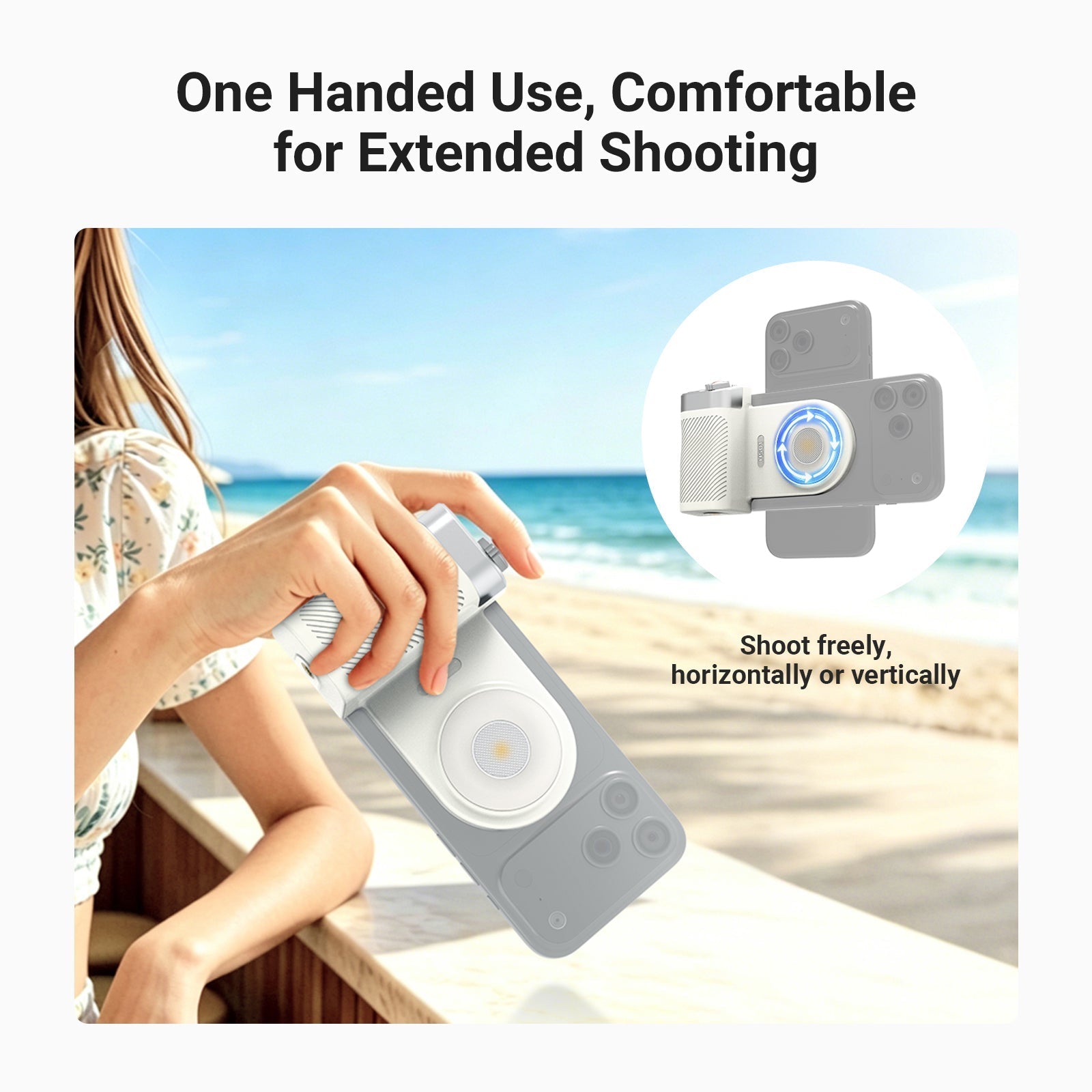 NEEWER BASICS HS01 Magnetic Phone Camera Grip