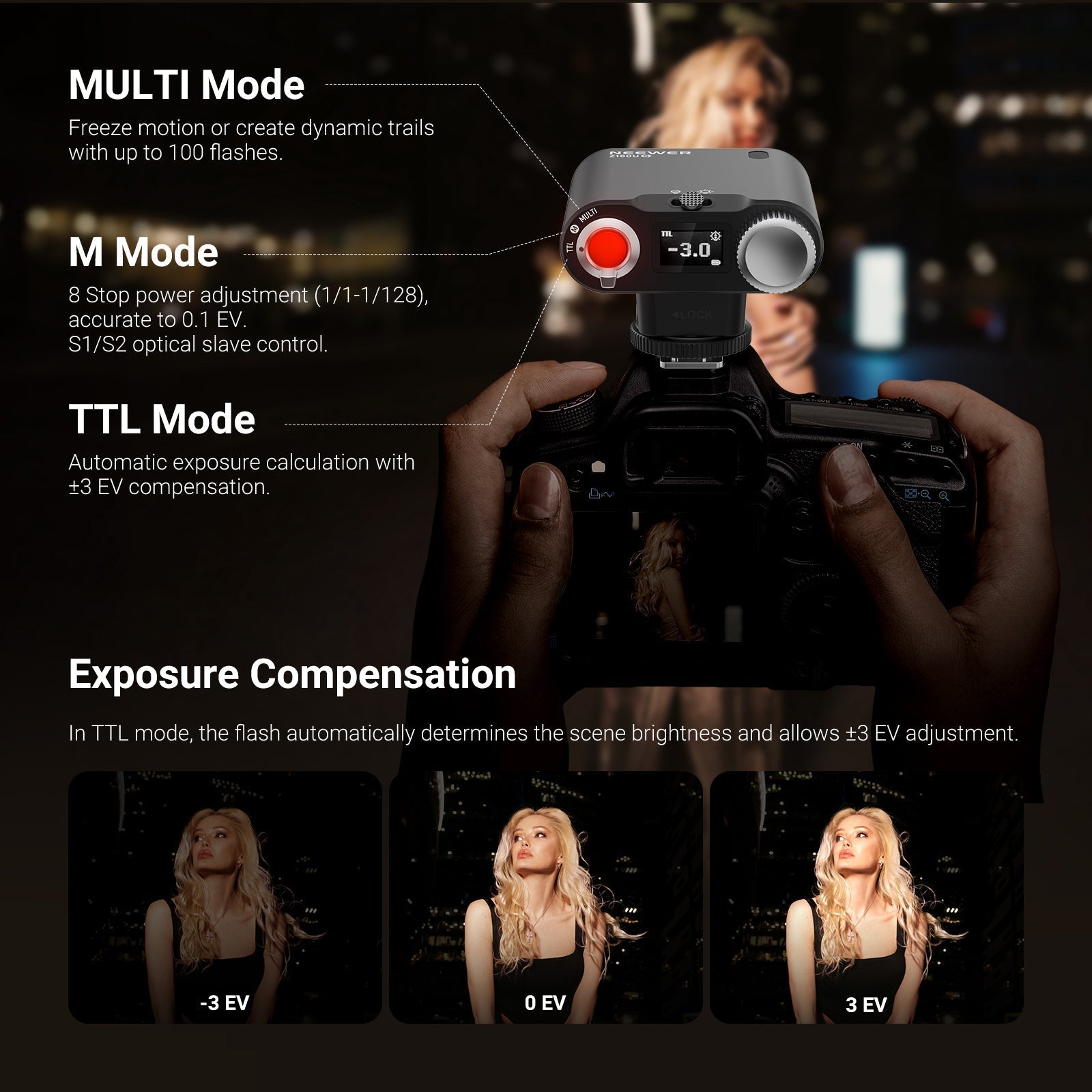 NEEWER Z160U TTL Mini Camera Flash Speedlite