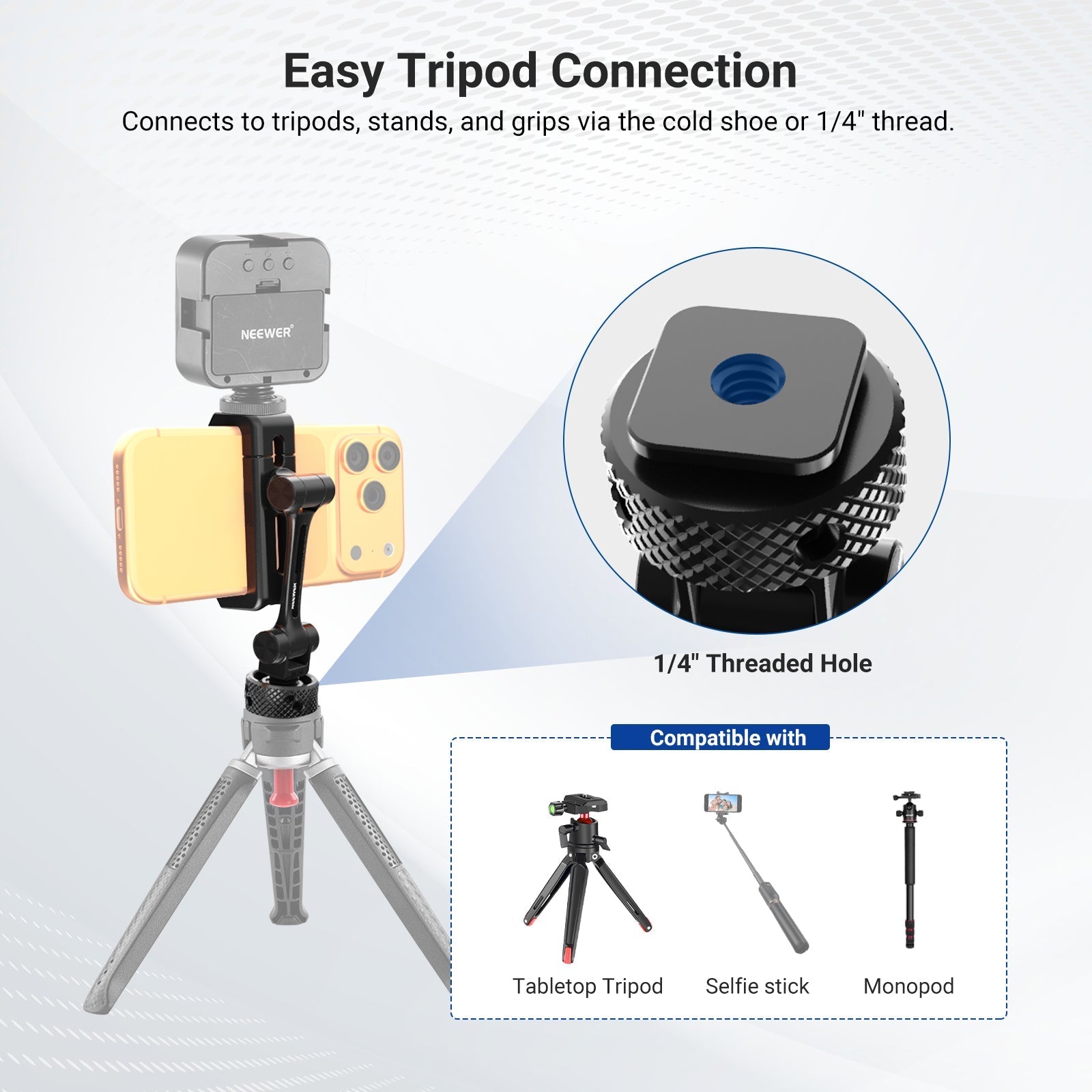 NEEWER PA154 Universal Phone Holder