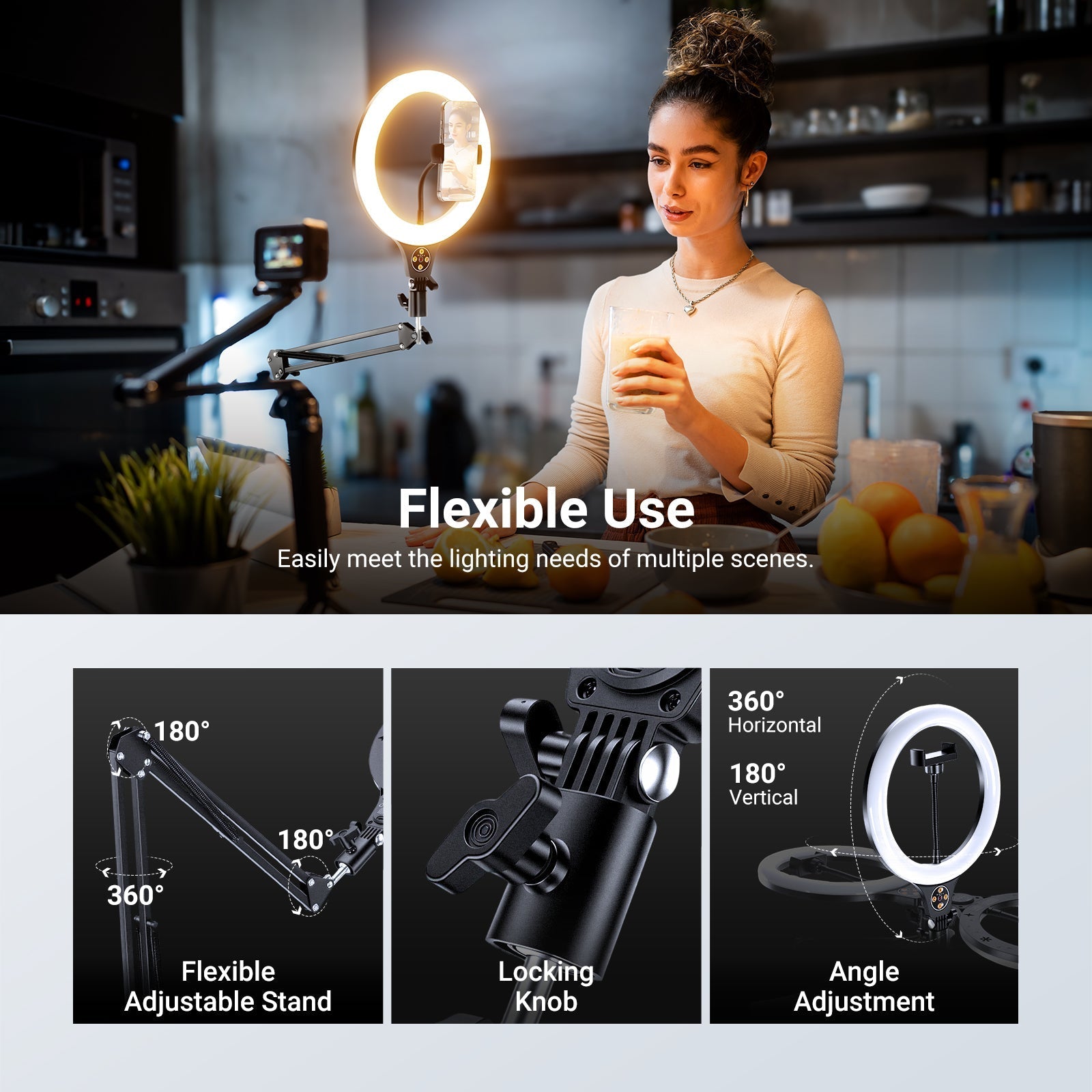 NEEWER ENTRY LEVEL VERSION N44 10" 10W Ring Light