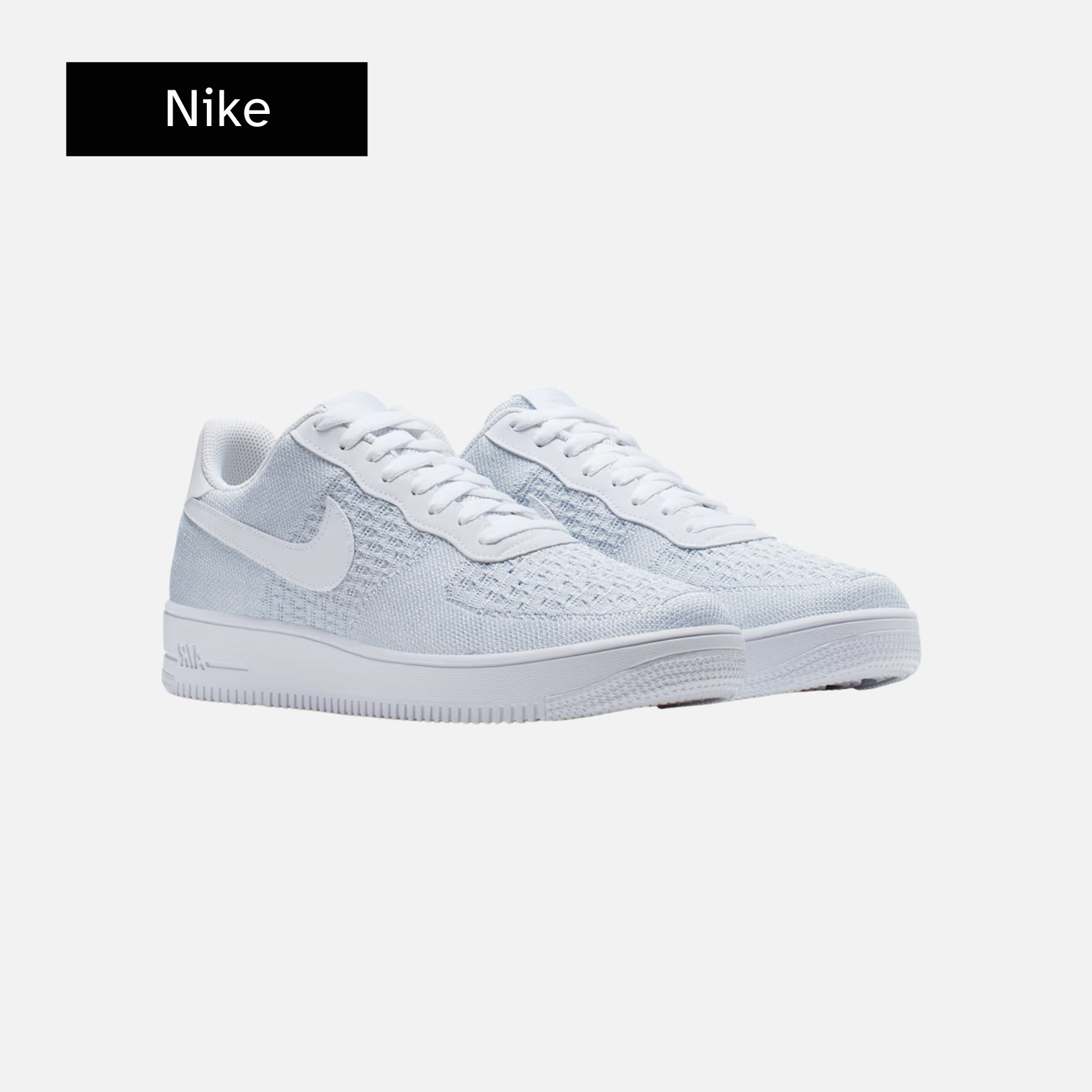 Nike Air Force 1 Flyknit Low 2.0 'Pure Platinum'
