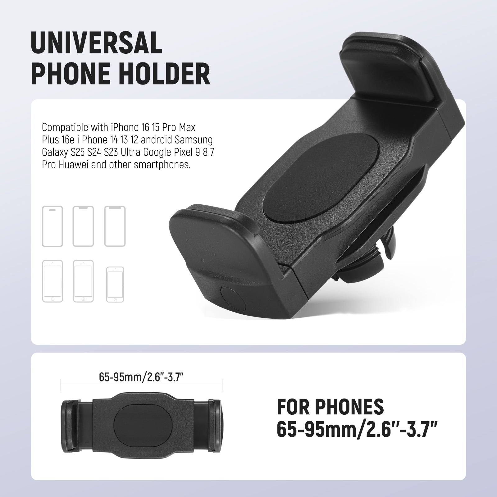 NEEWER BASICS MS009 Mic Stand Phone Holder with Flexible Arm