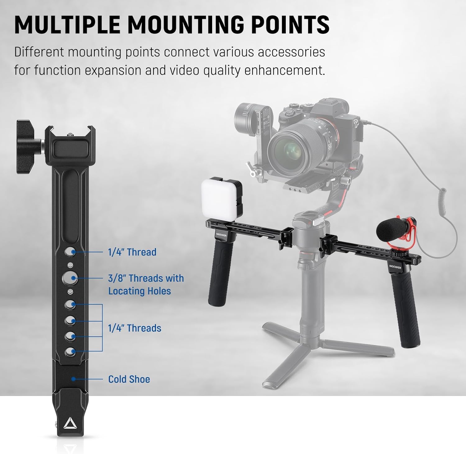 NEEWER GA006 Dual Handgrip for DJI Gimbals