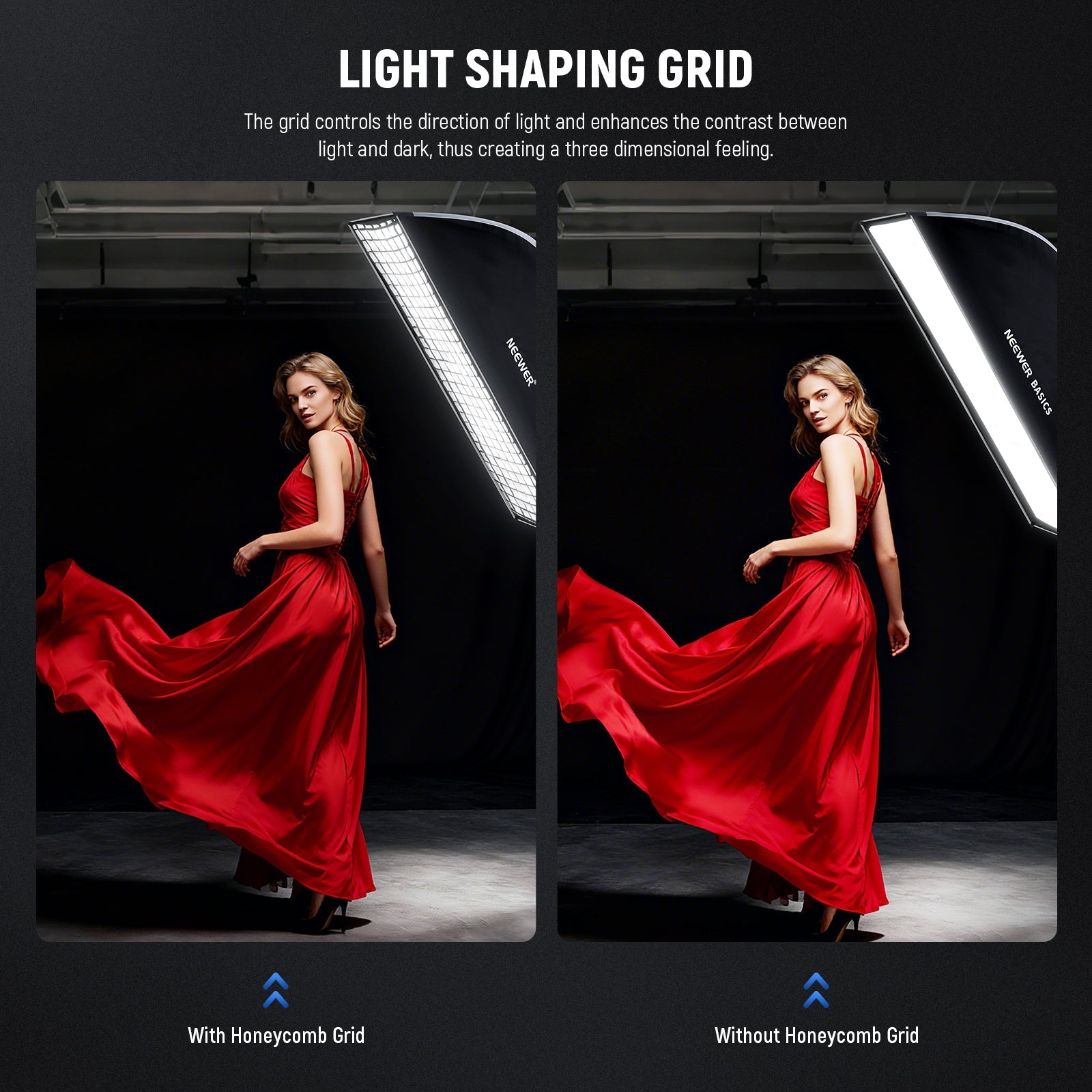 NEEWER BASICS NS60P/NS61P Strip Softbox