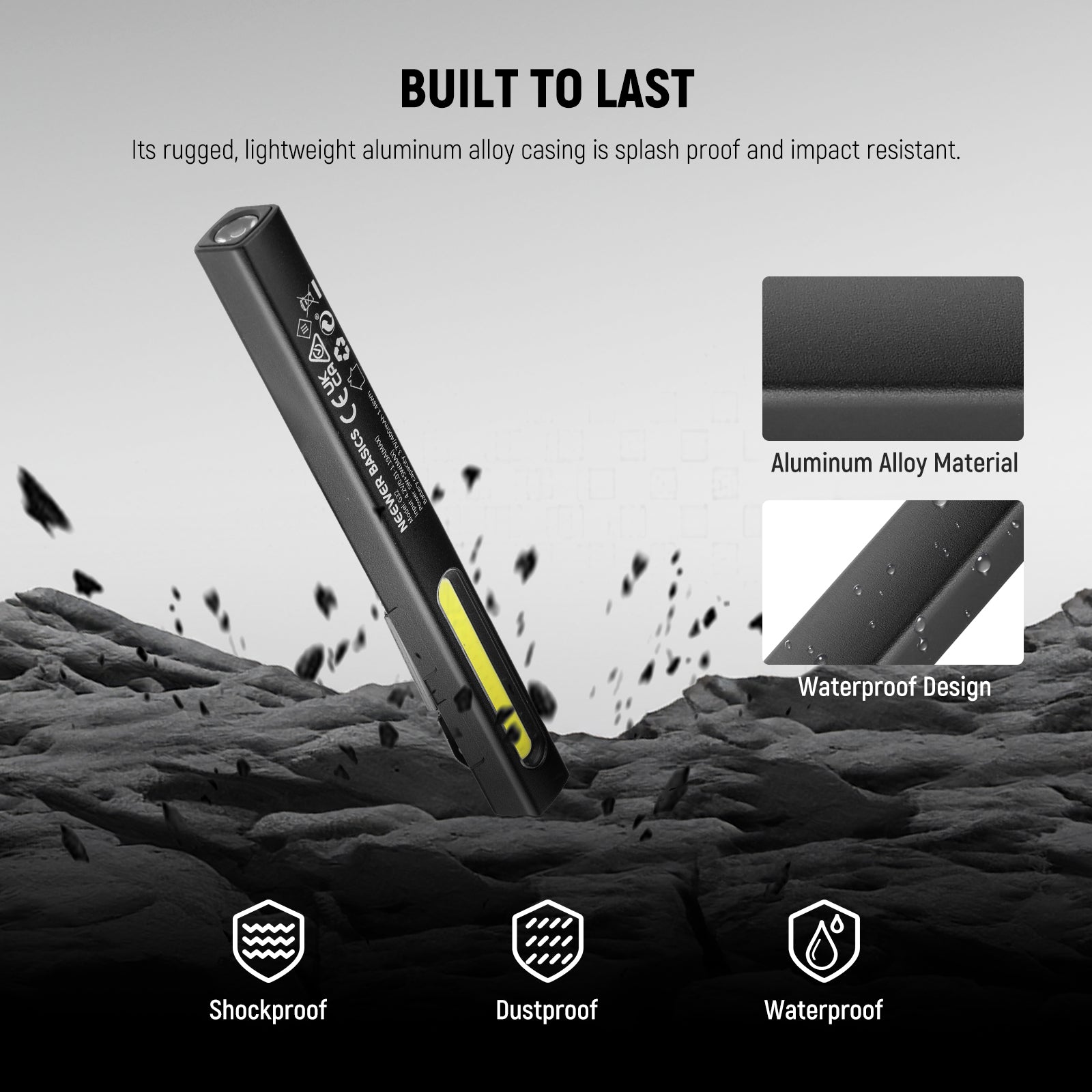 NEEWER BASICS G32 2 in 1 EDC Flashlight
