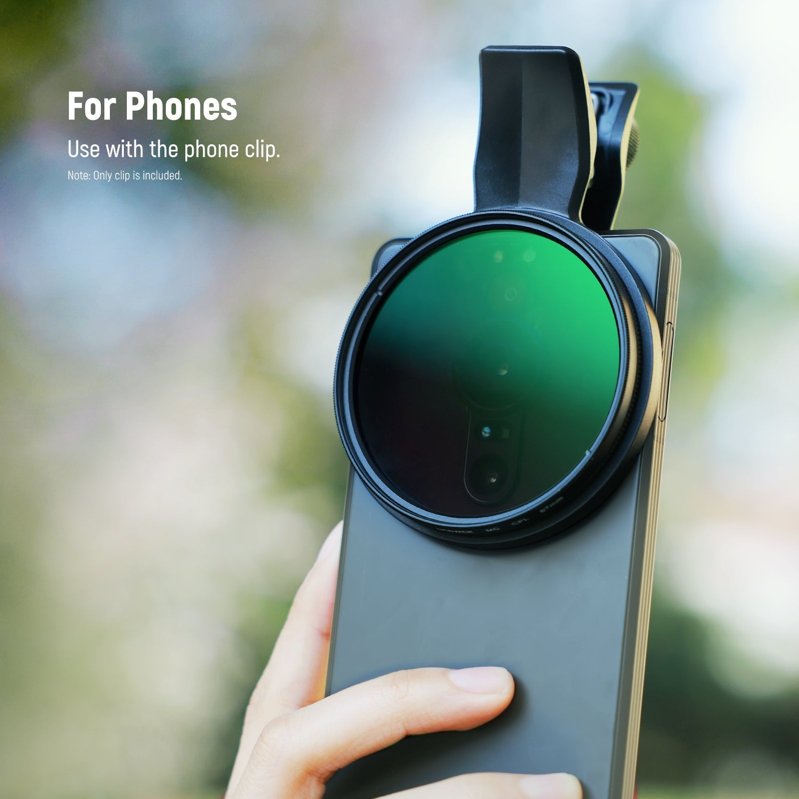 NEEWER LA007/LA008 67mm Phone Filter Clamp For Smartphone