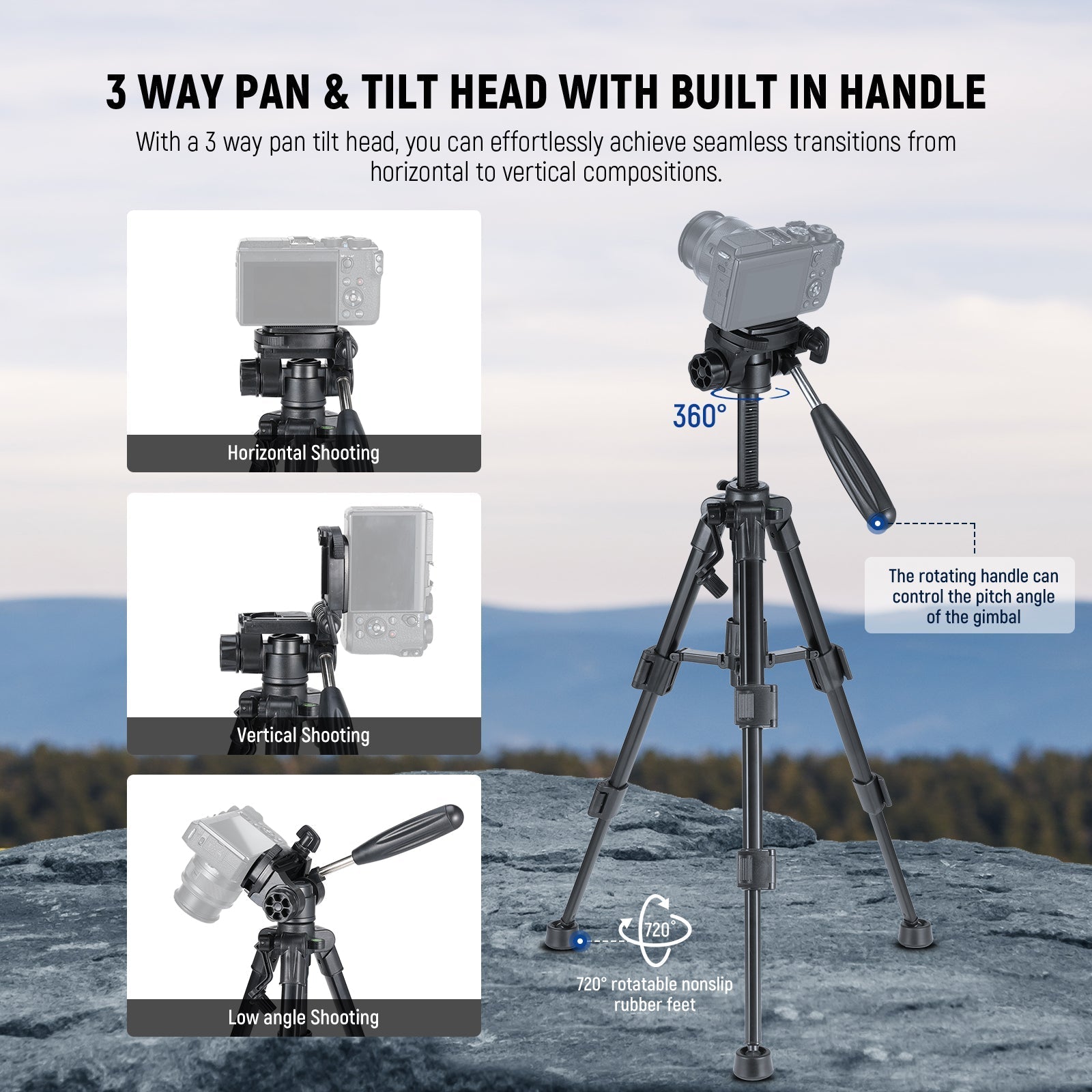 NEEWER BASICS TP02 Desktop Mini Tripod