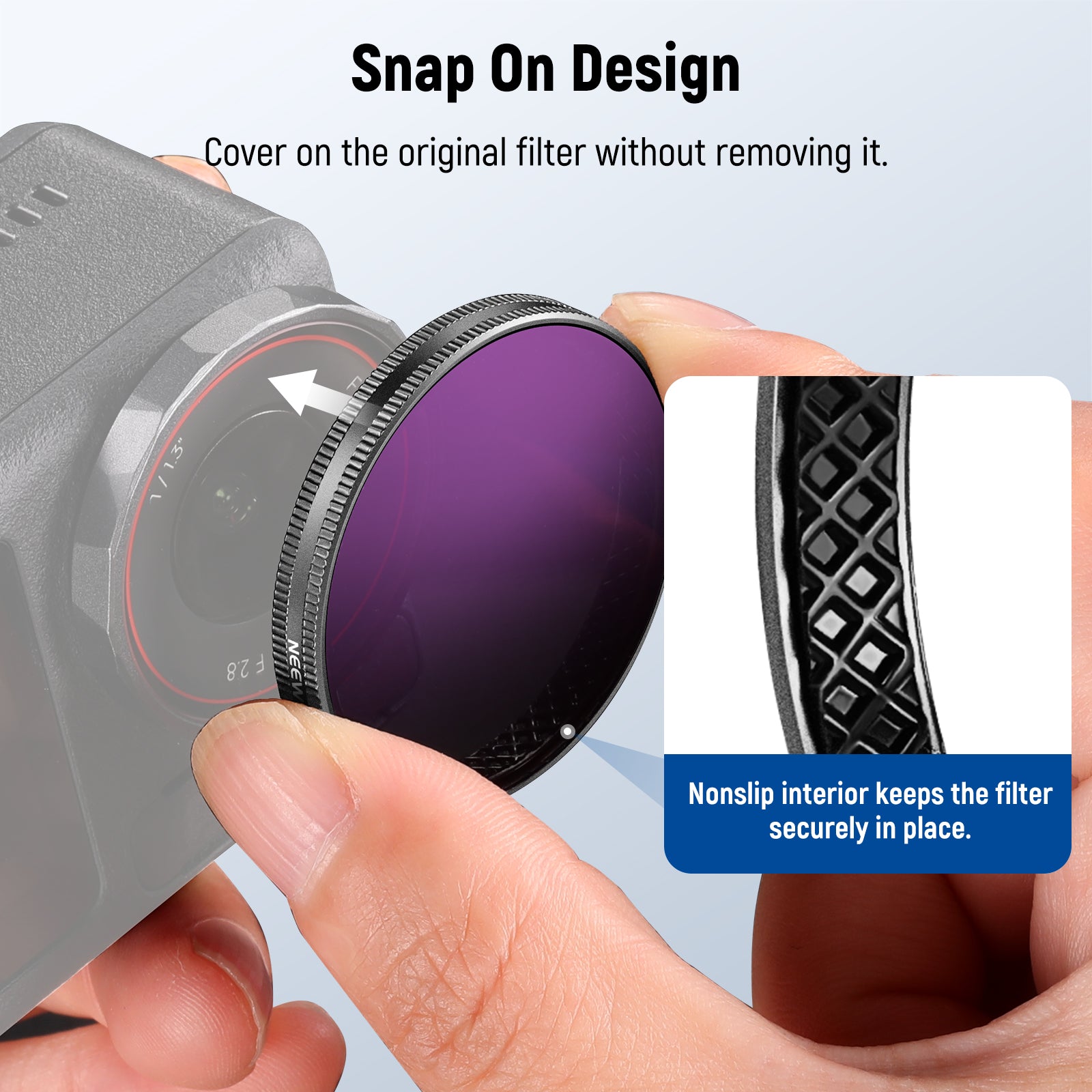 NEEWER Filter Set for DJI Osmo Action 3/4/5 Pro
