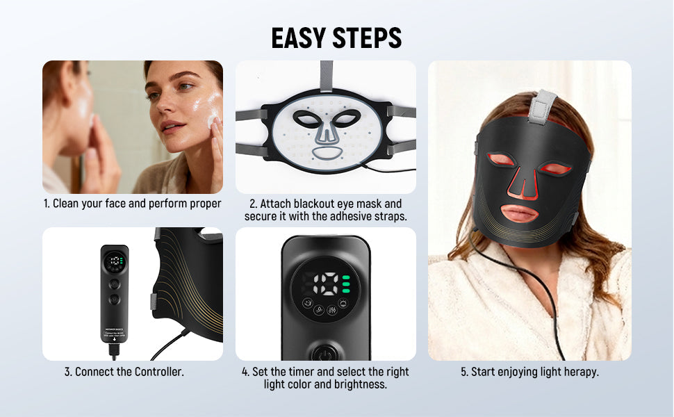 NEEWER BASICS M08 LED Face Beauty Mask