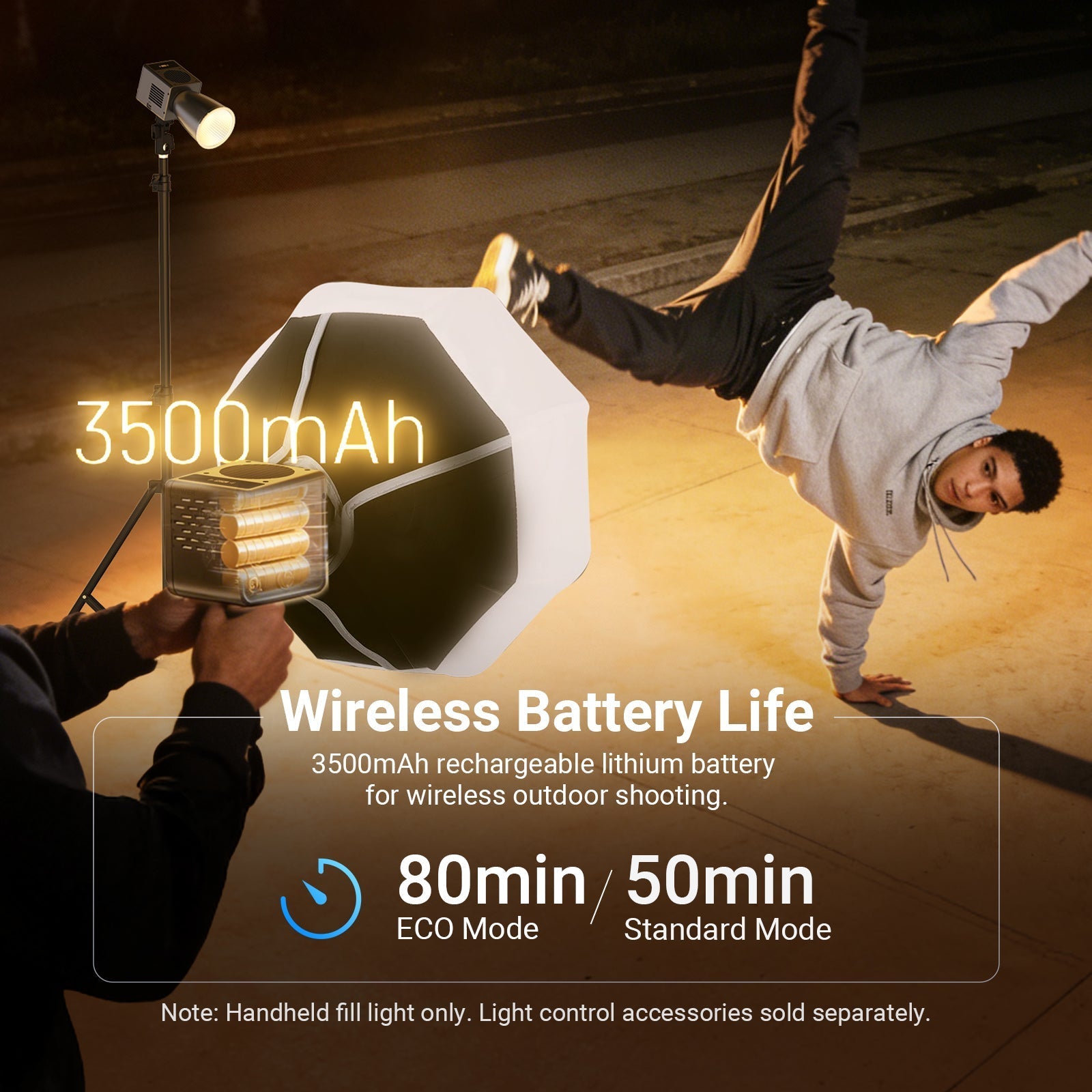 NEEWER HB60B 60W Portable Mini LED Video Light
