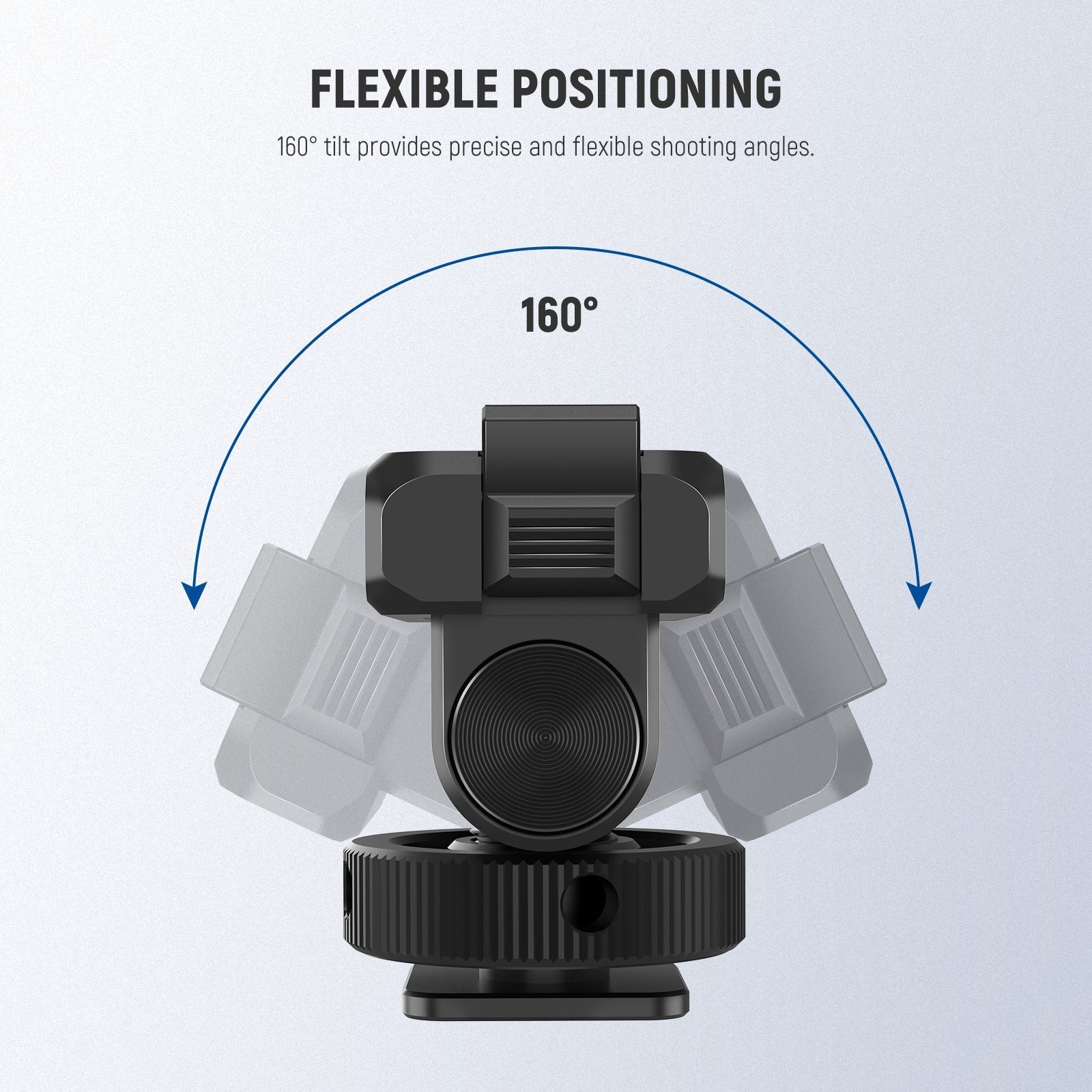 NEEWER AC012 Magnetic Cold Shoe Mount For DJI Osmo 360/Action 5 Pro/4/3