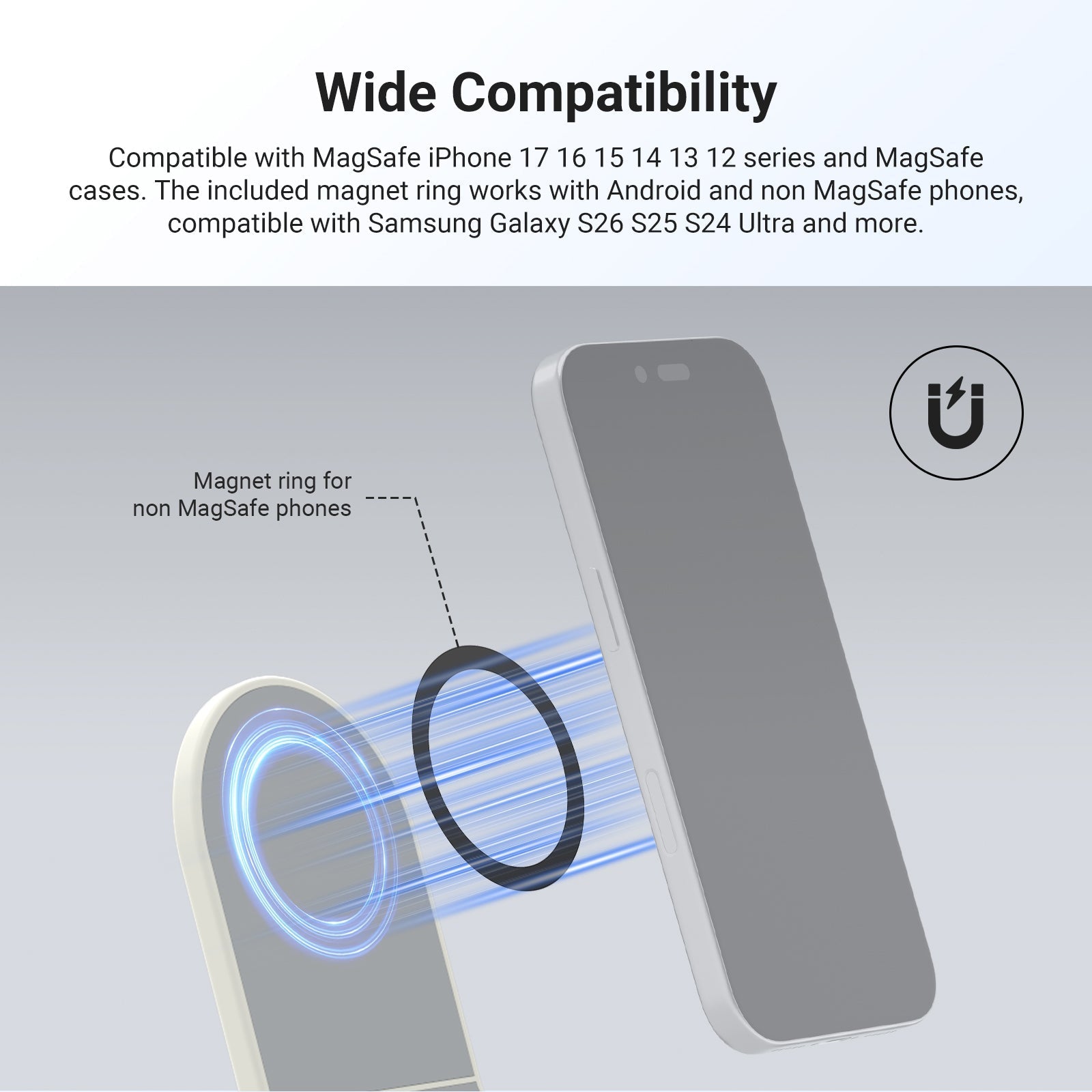 NEEWER BASICS HS01 Magnetic Phone Camera Grip