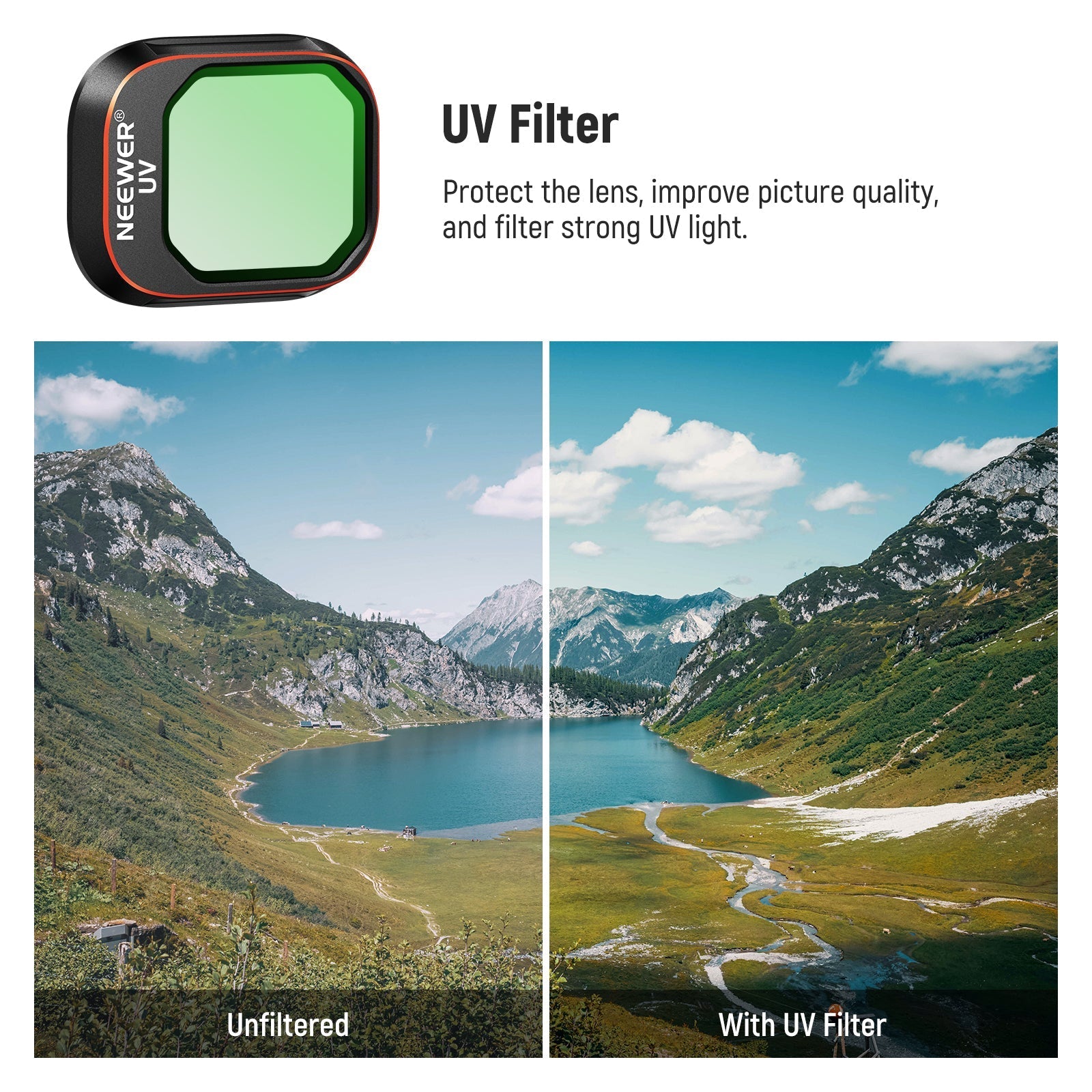 NEEWER FL-A32 6-Pack ND/PL Filter Set for DJI Mini 4 Pro