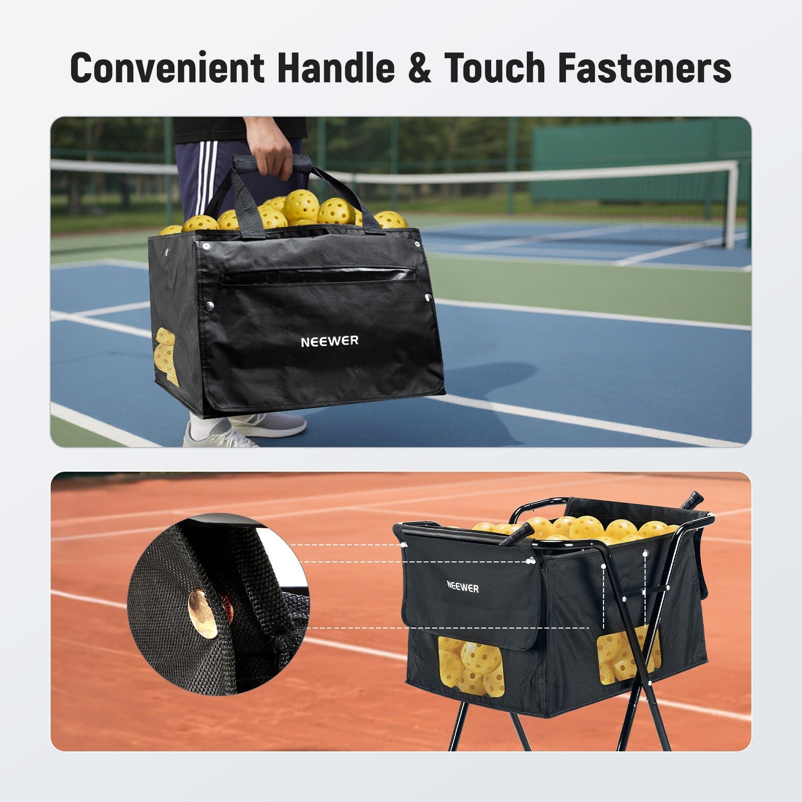 NEEWER PB01X Tennis Ball Hopper