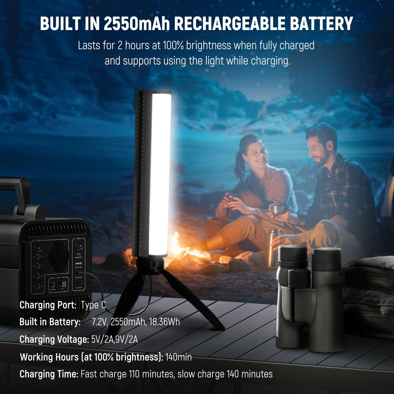 NEEWER TL20C RGB Magnetic Handheld Light Wand
