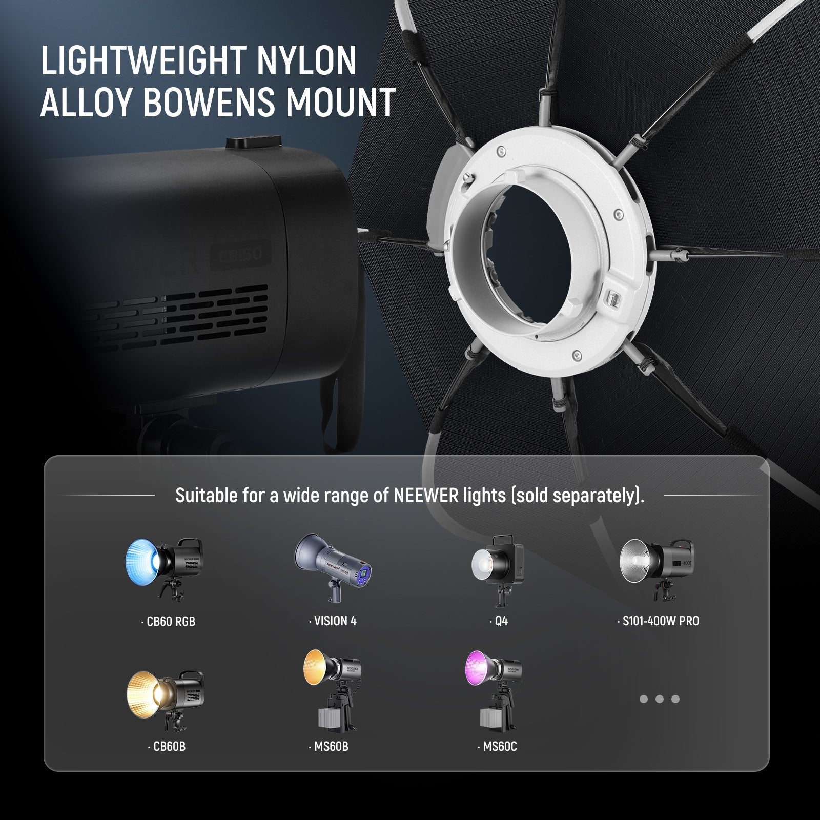 NEEWER 45CM/65CM/90CM Quick Release Octagonal Softbox