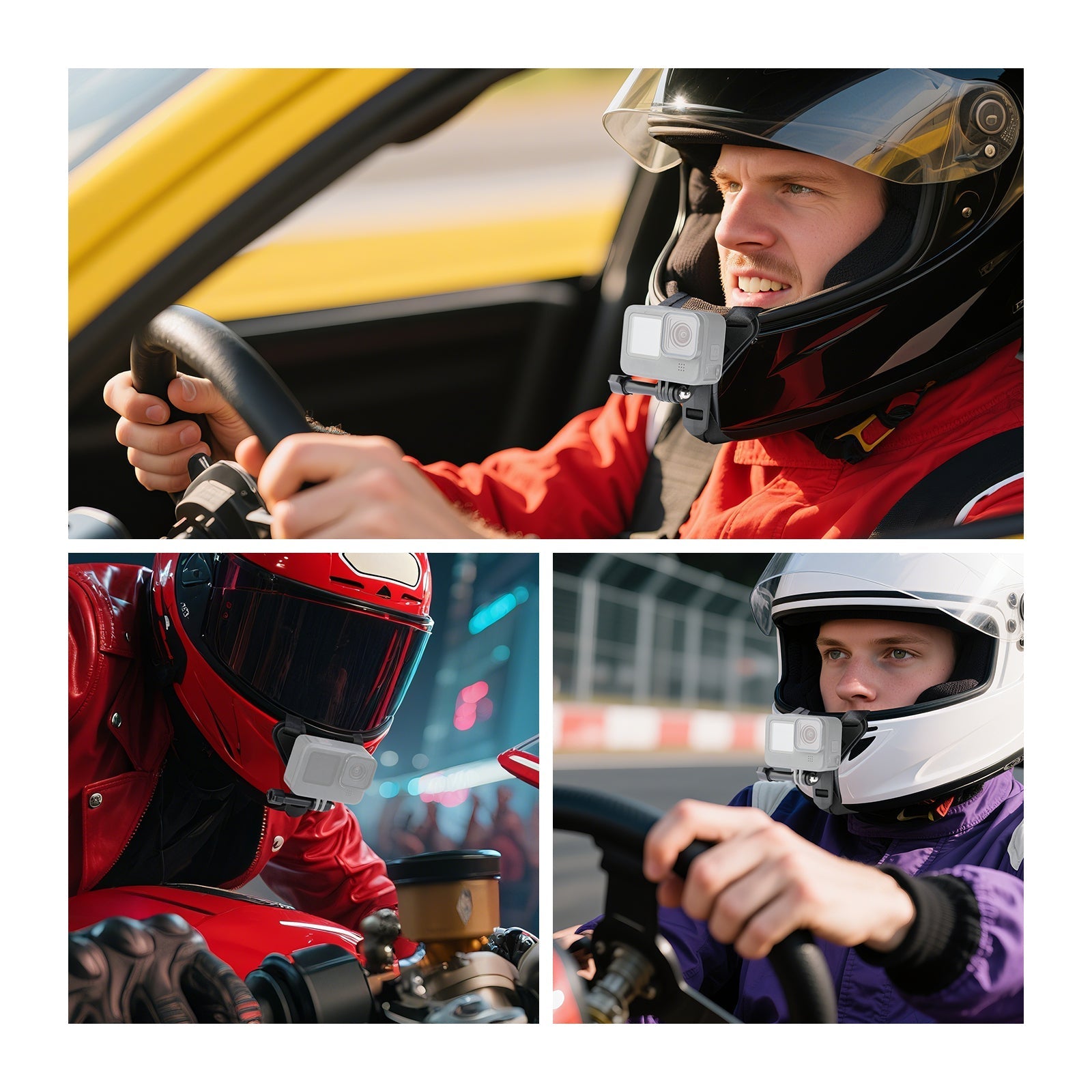 NEEWER GP-72 Helmet Chin Strap for Action Camera