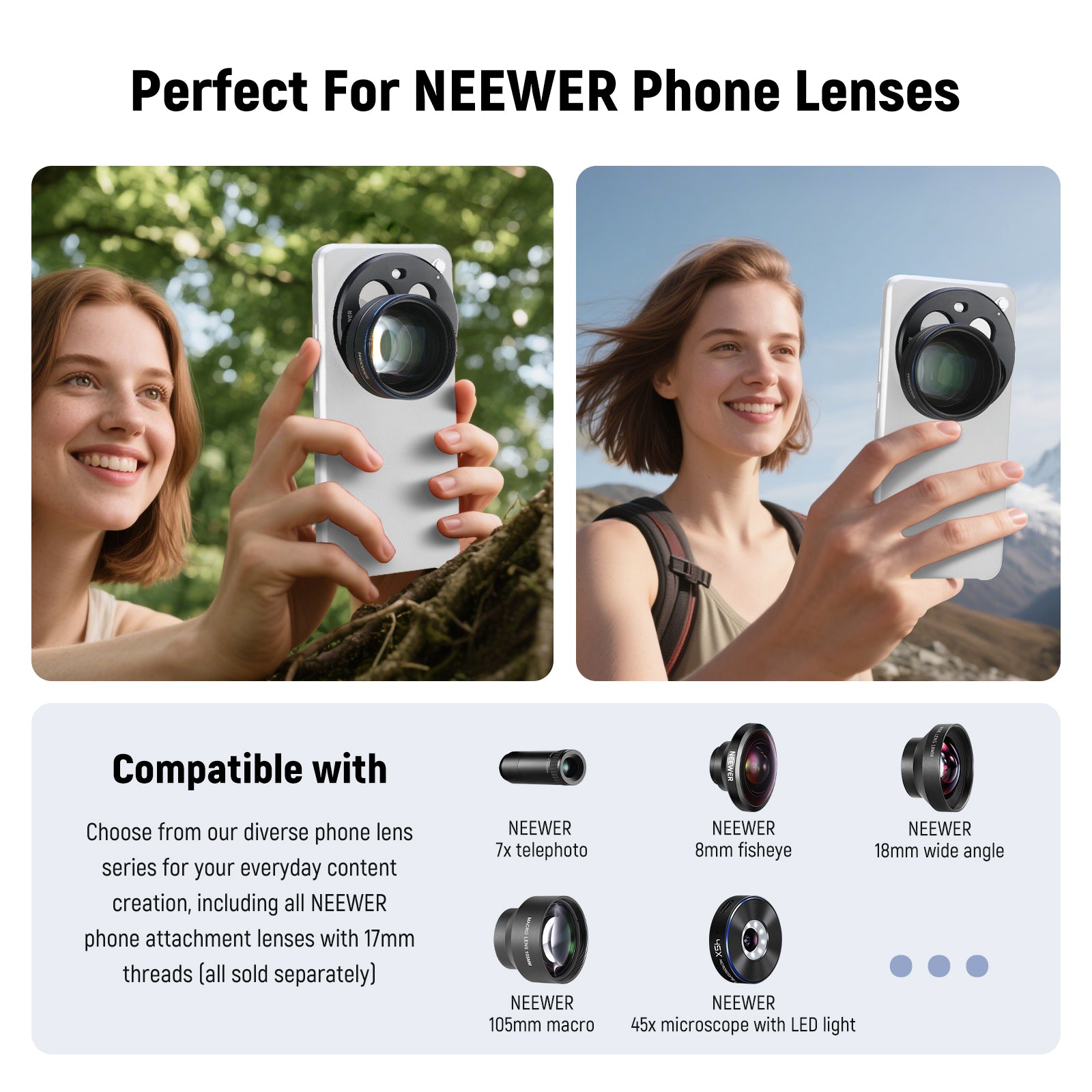 NEEWER PA111 Lens Backplate for Xiaomi 15 Ultra
