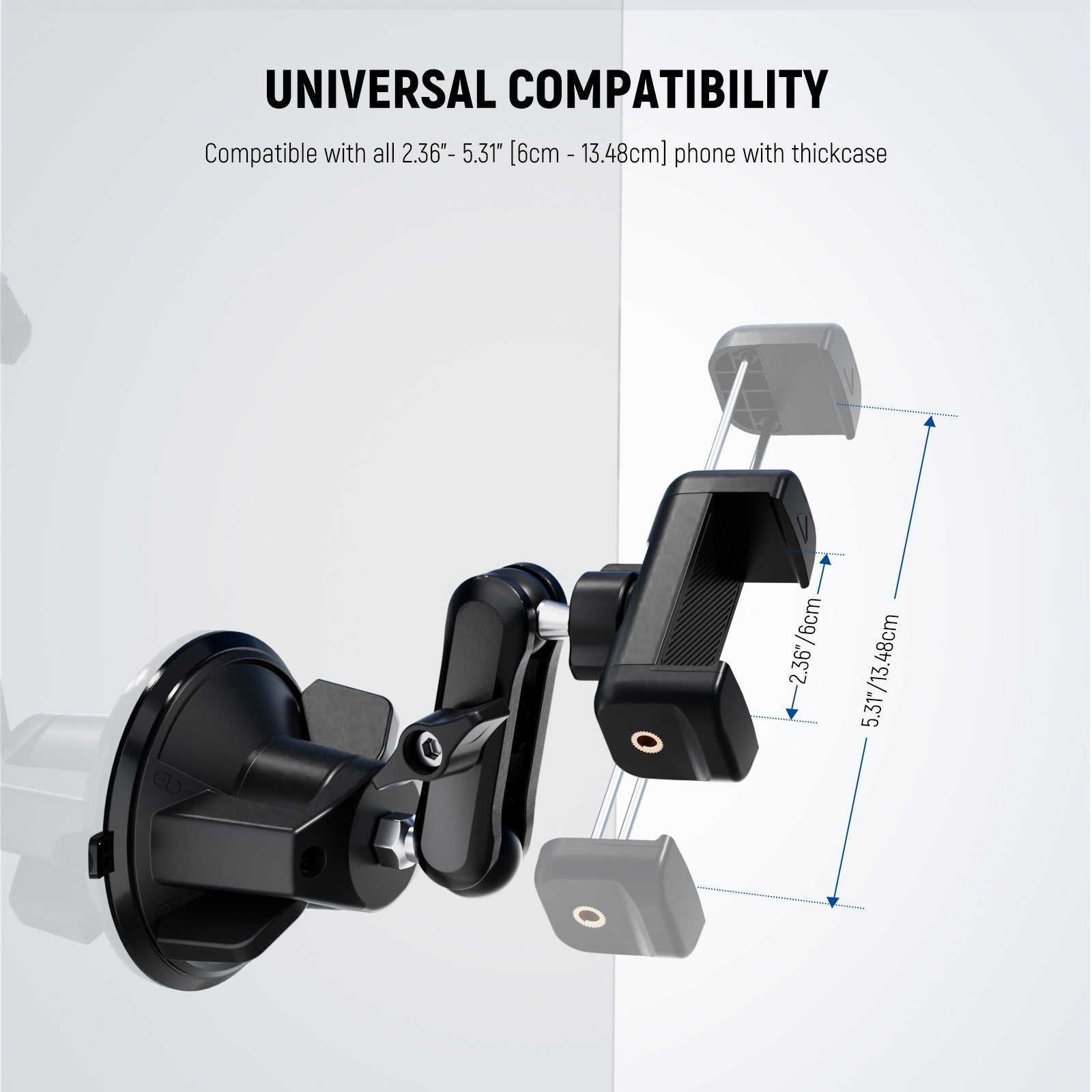 NEEWER PA136/PA137 Suction Cup Car Phone Holder