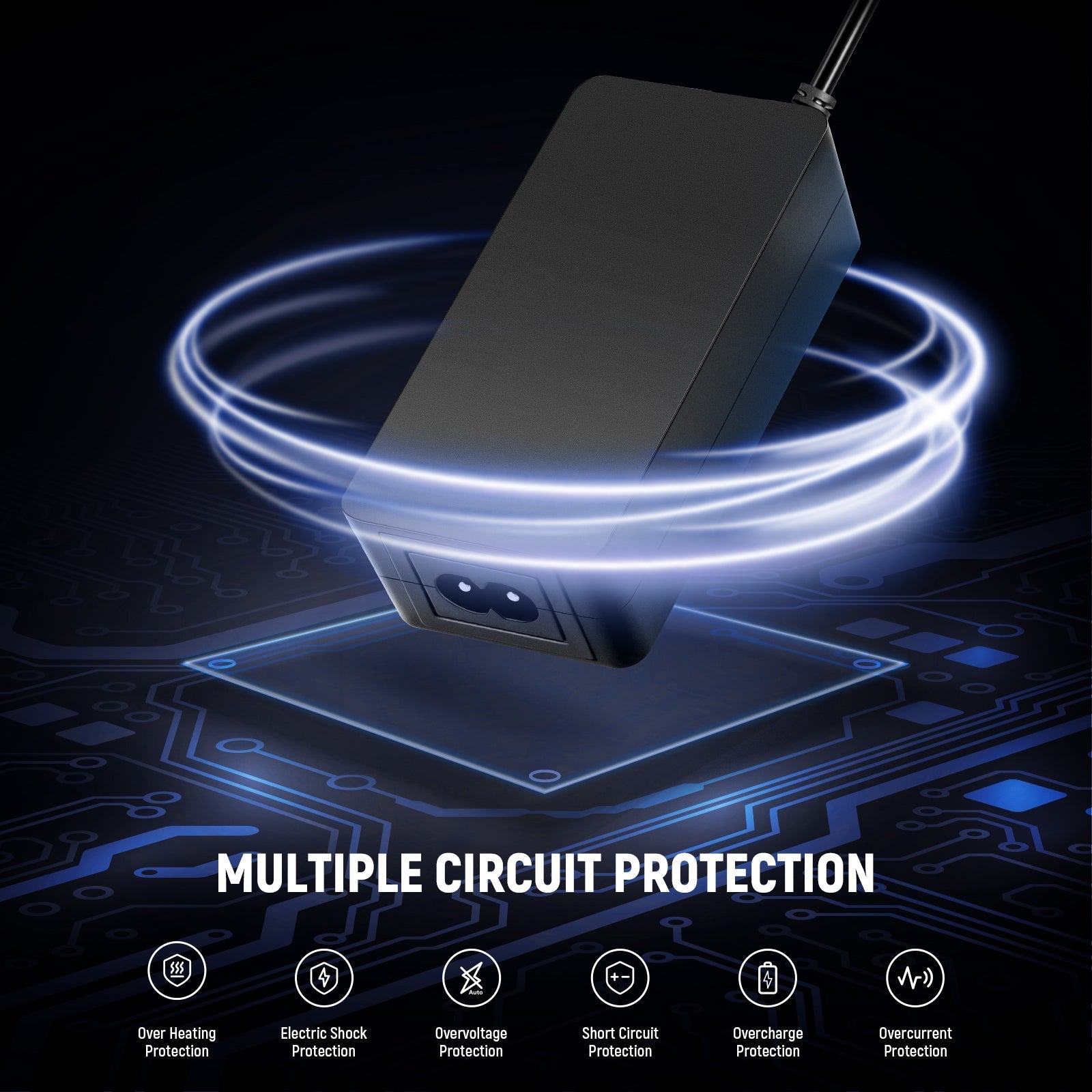 NEEWER NC-Q4 Power Adapter and Power Cord Set for Q4/Q4PRO Flash