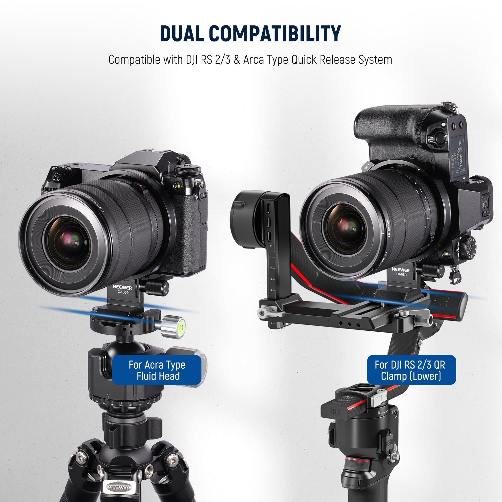 NEEWER Rotatable Camera Lens Collar for Camera